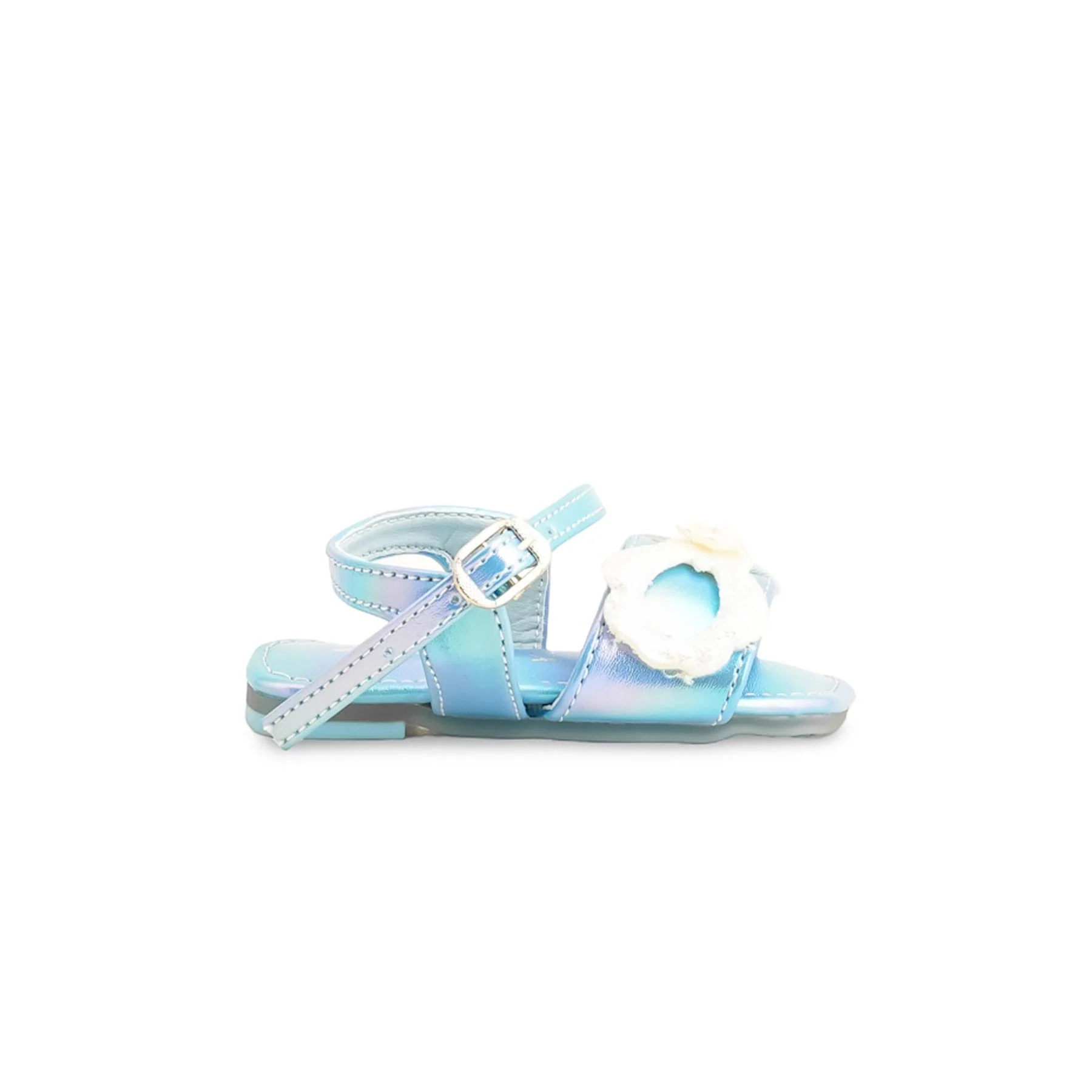 Girls Sky Blue Formal Sandal KD5605 - Image 2