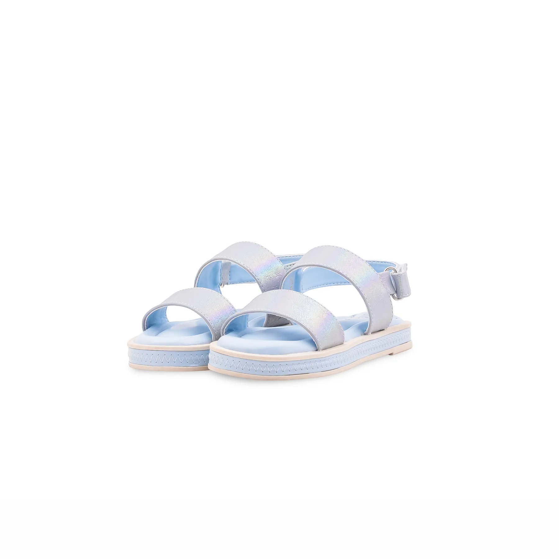 Girls Sky Blue Formal Sandal KD5747 - Image 3
