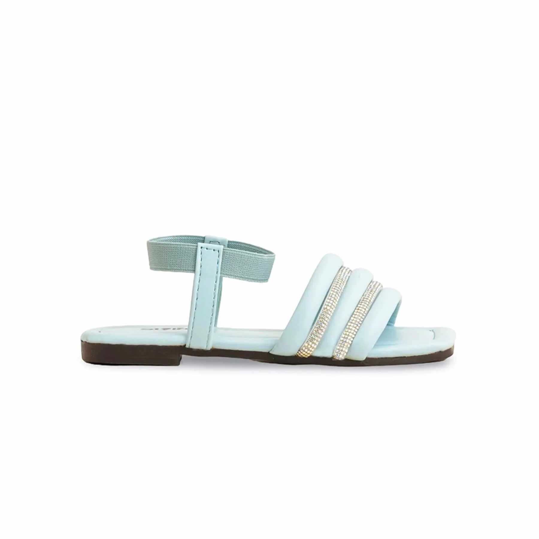 Girls Sky Blue Formal Sandal KD9847 - Image 2