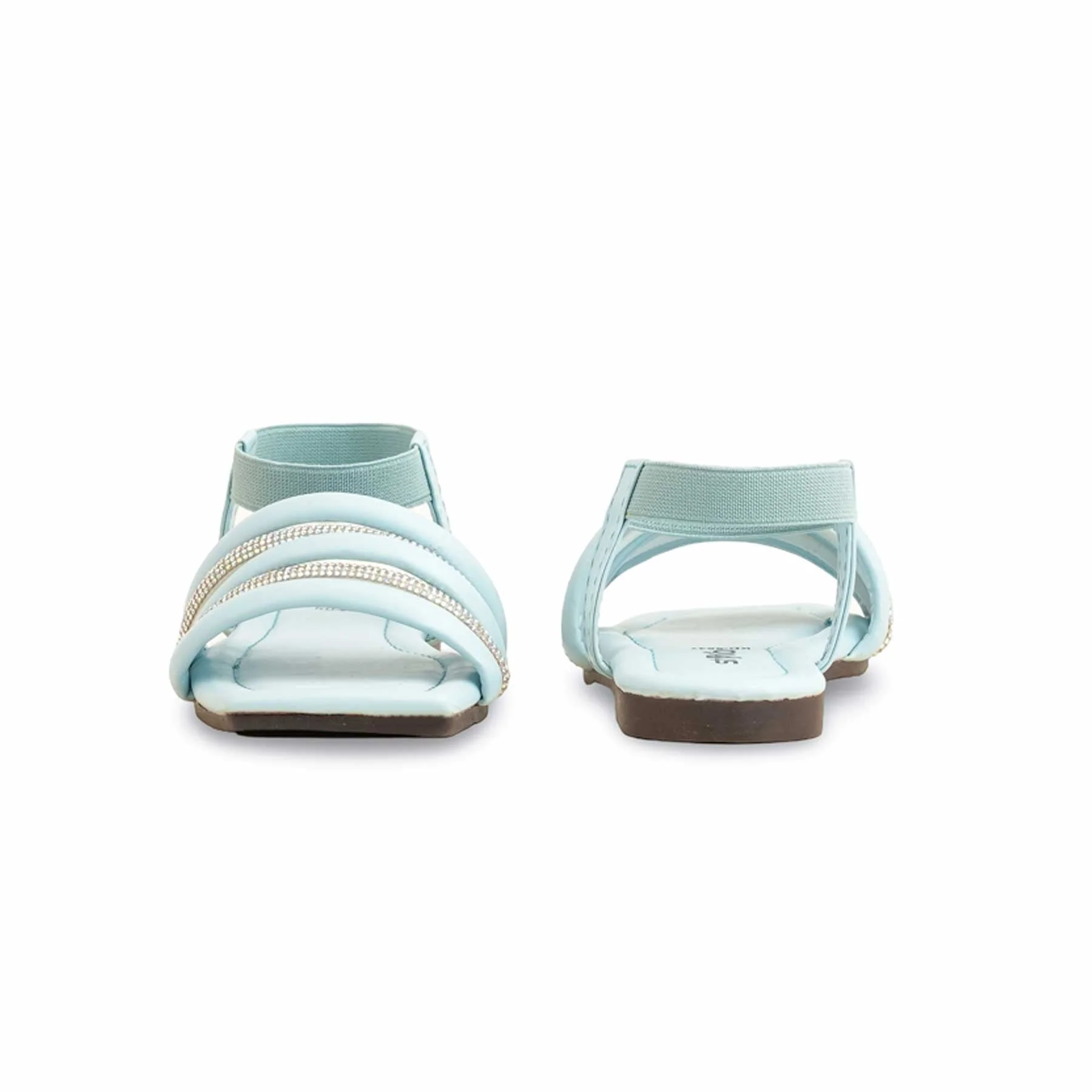 Girls Sky Blue Formal Sandal KD9847 - Image 4