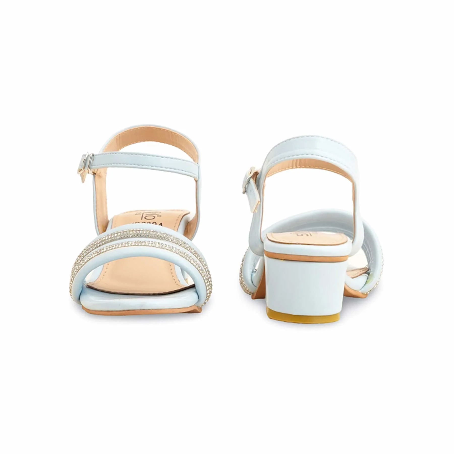 Girls Sky Blue Formal Sandal KD9894 - Image 4
