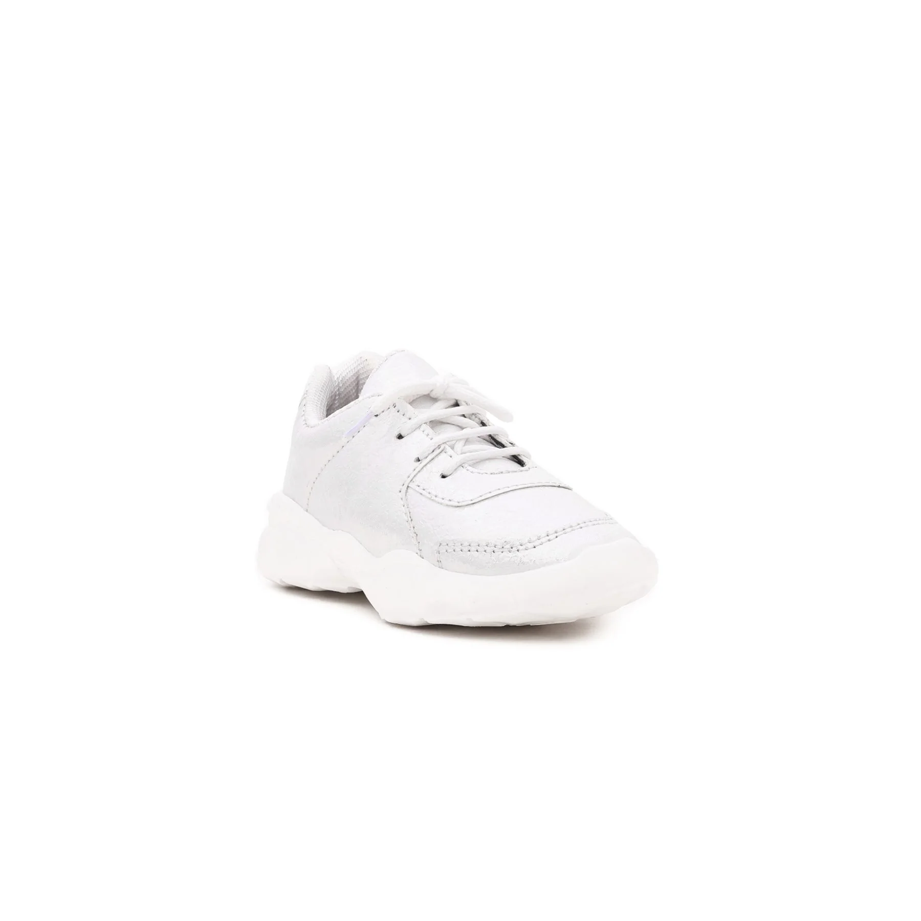 Girls White Casual Jogger KD1532 - Image 2