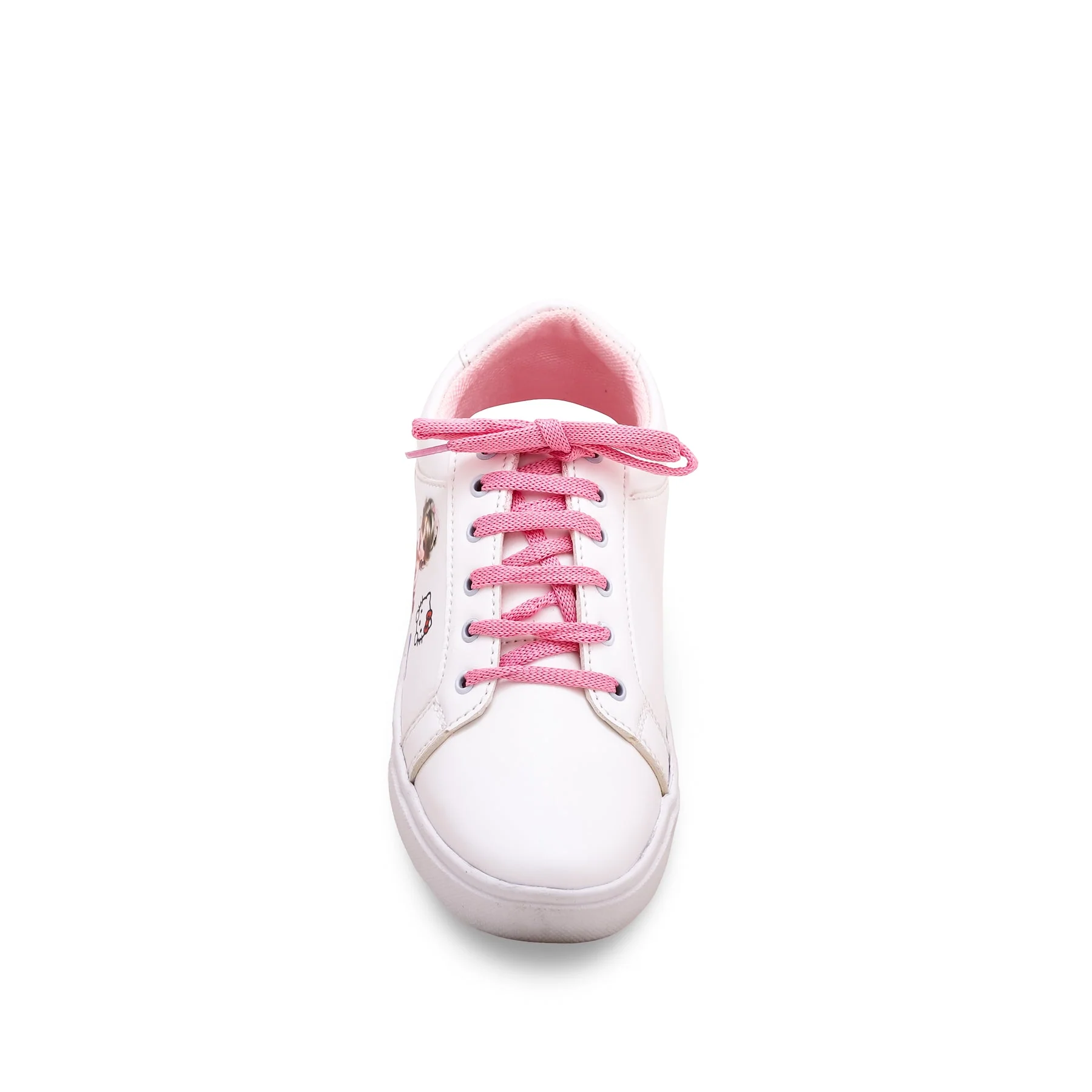 Girls White Casual Jogger KD1651 - Image 3