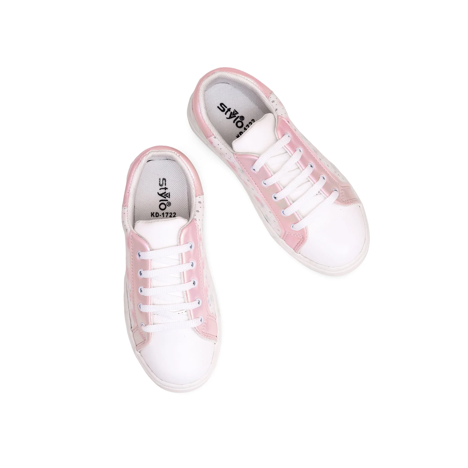 Girls White Casual Jogger KD1722 - Image 5