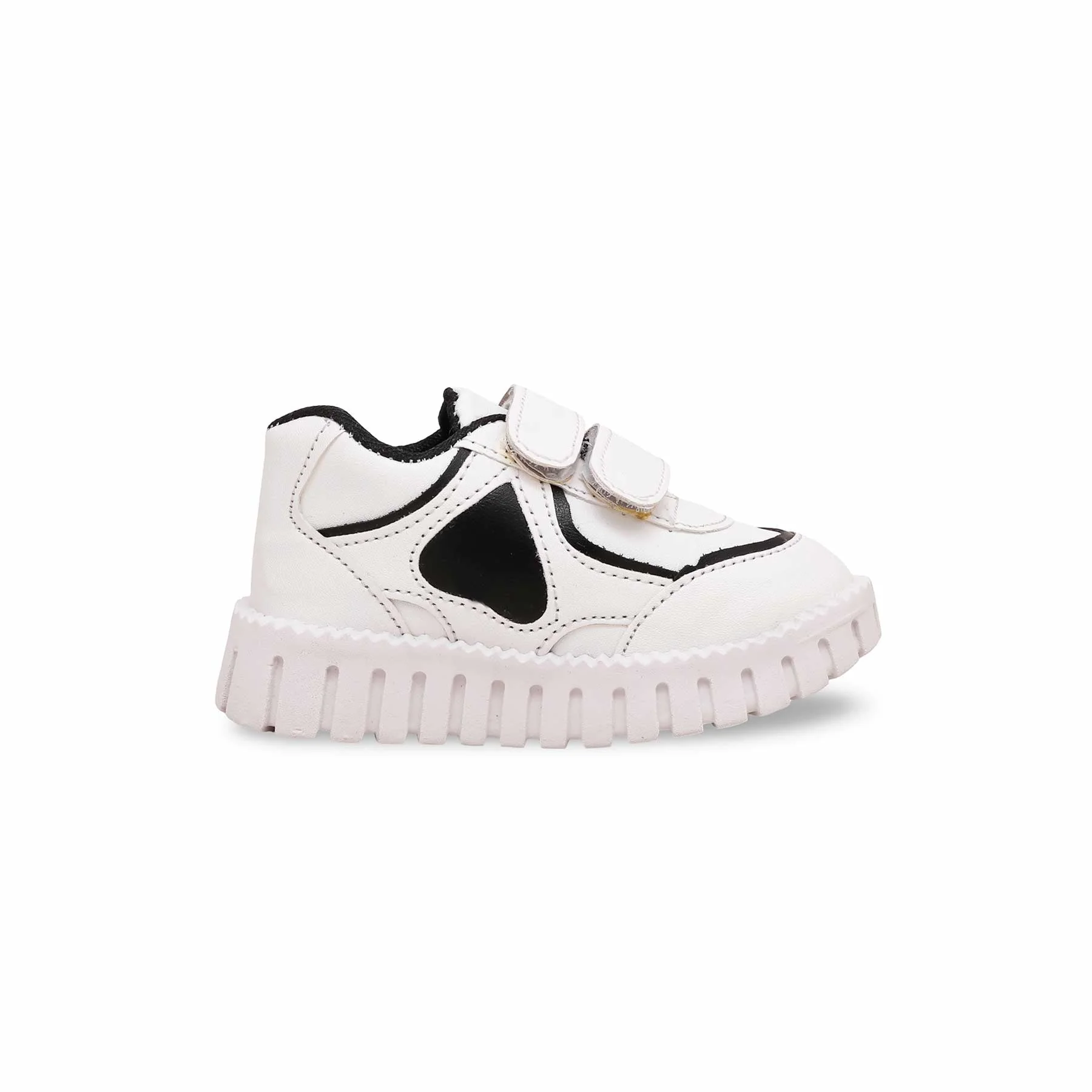 Girls White Casual Jogger KD1750 - Image 2