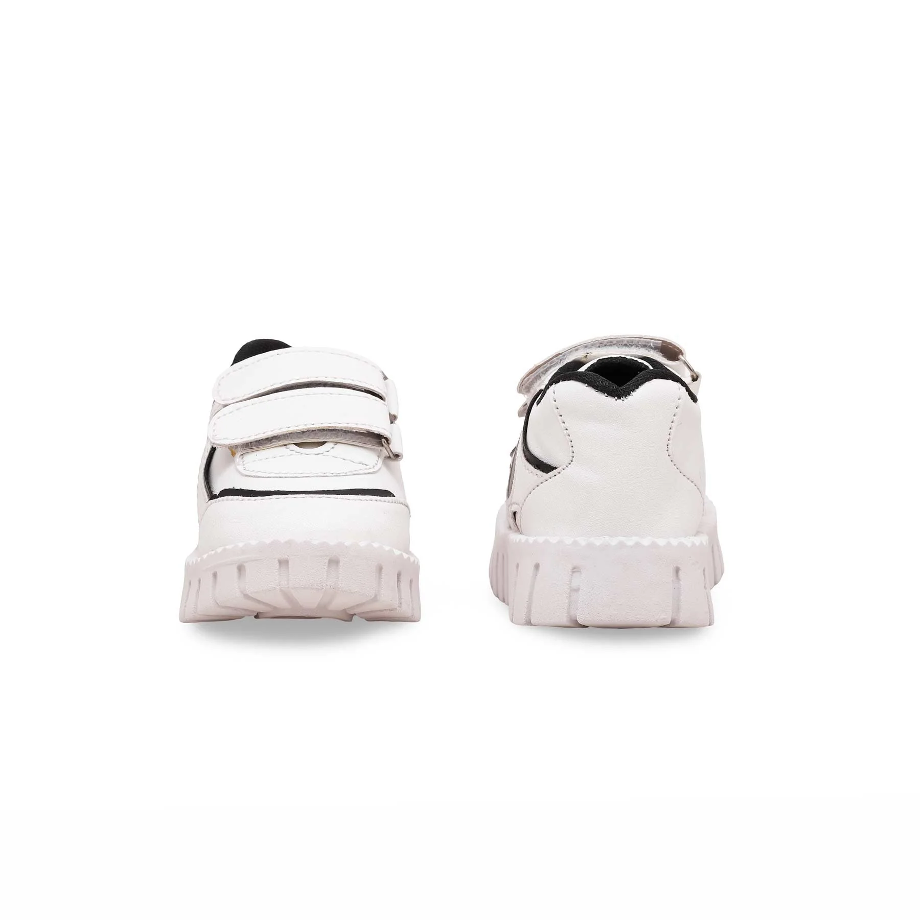Girls White Casual Jogger KD1750 - Image 4