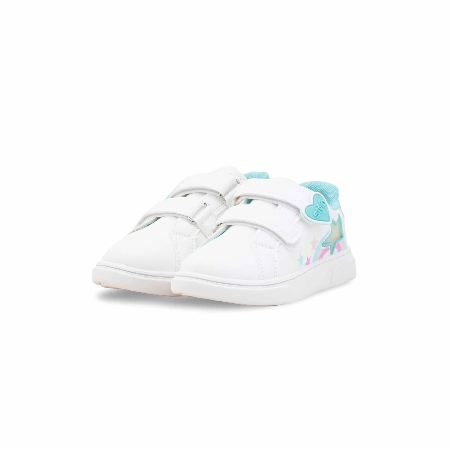 Girls White Casual Jogger KD1932 - Image 3