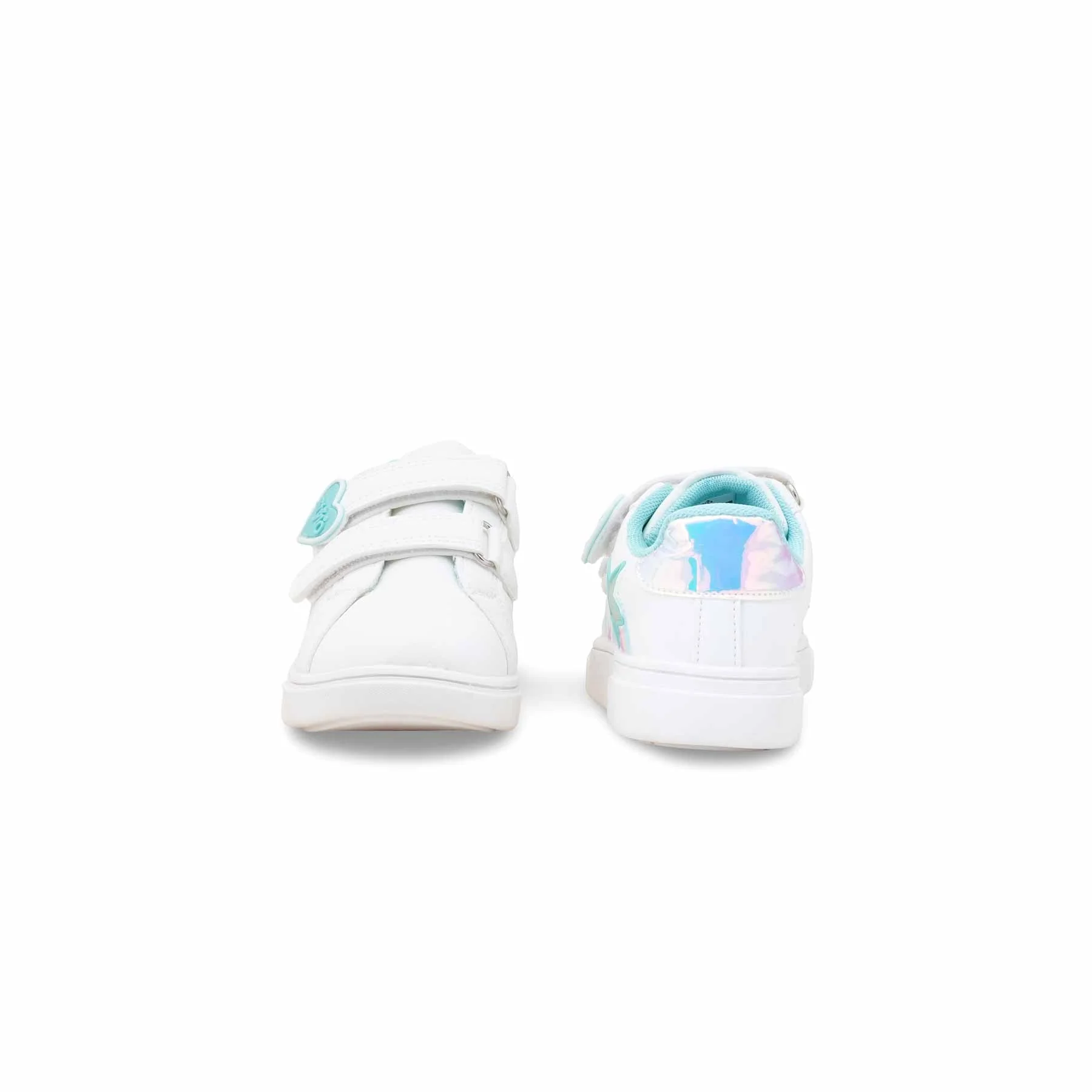 Girls White Casual Jogger KD1932 - Image 4