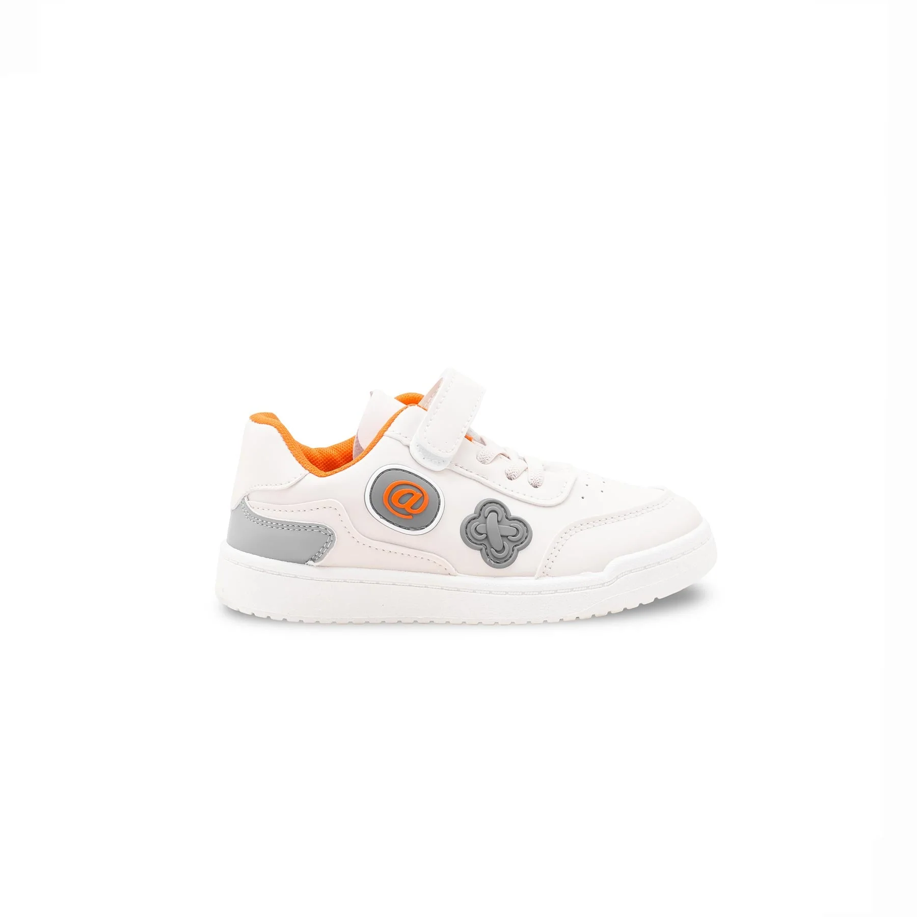 Girls White Casual Jogger KD1978 - Image 2