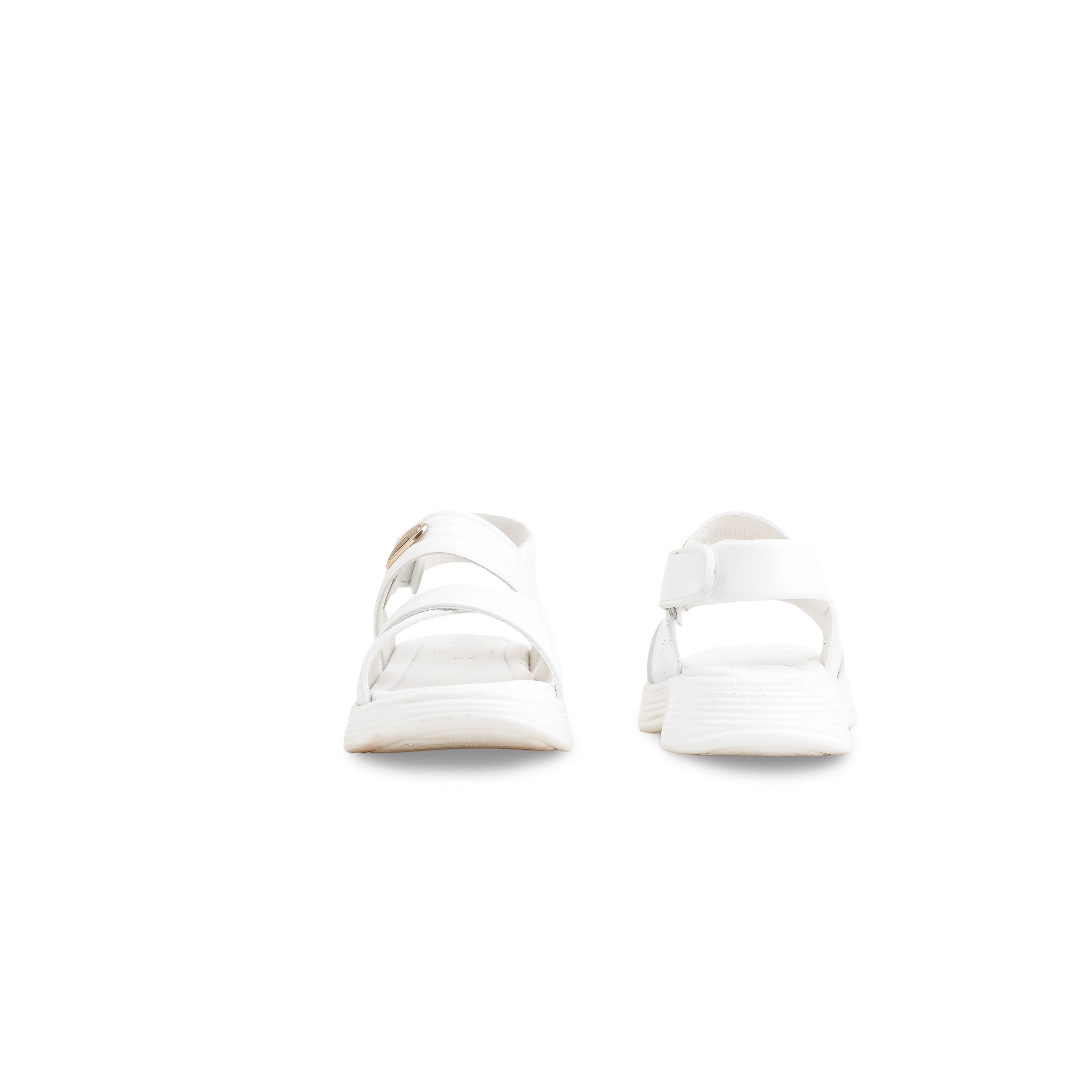 Girls White Formal Sandal KD9931 - Image 4
