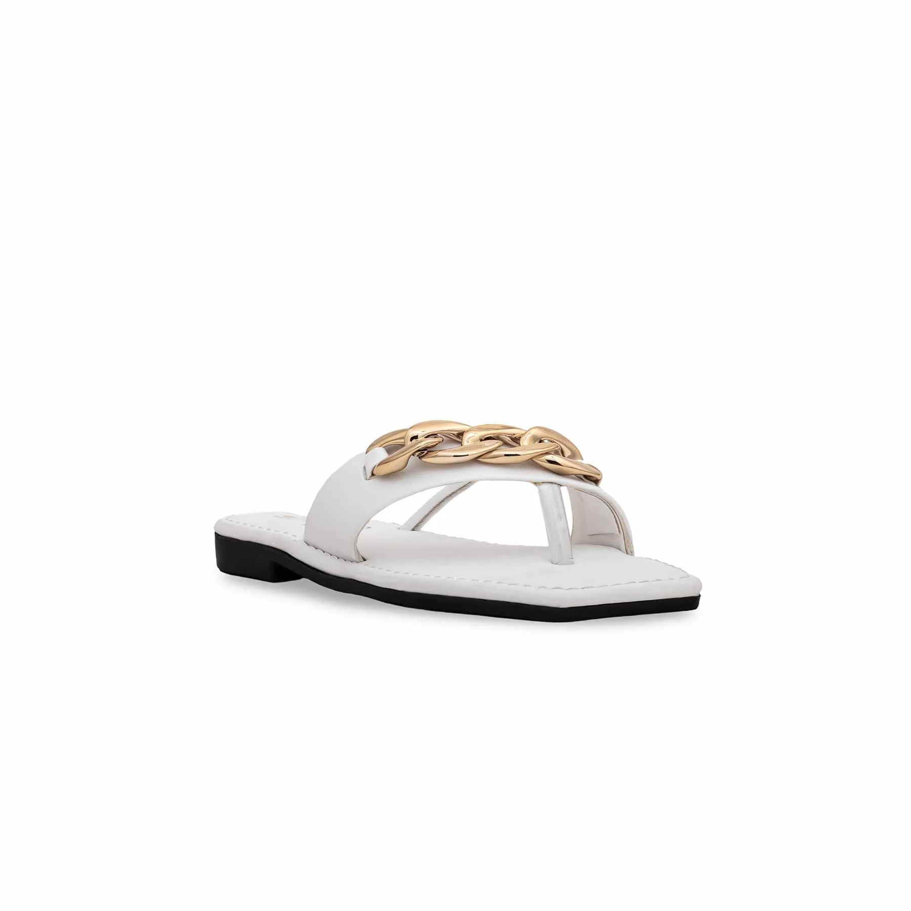 Girls White Formal Slipper KD5405 - Image 2