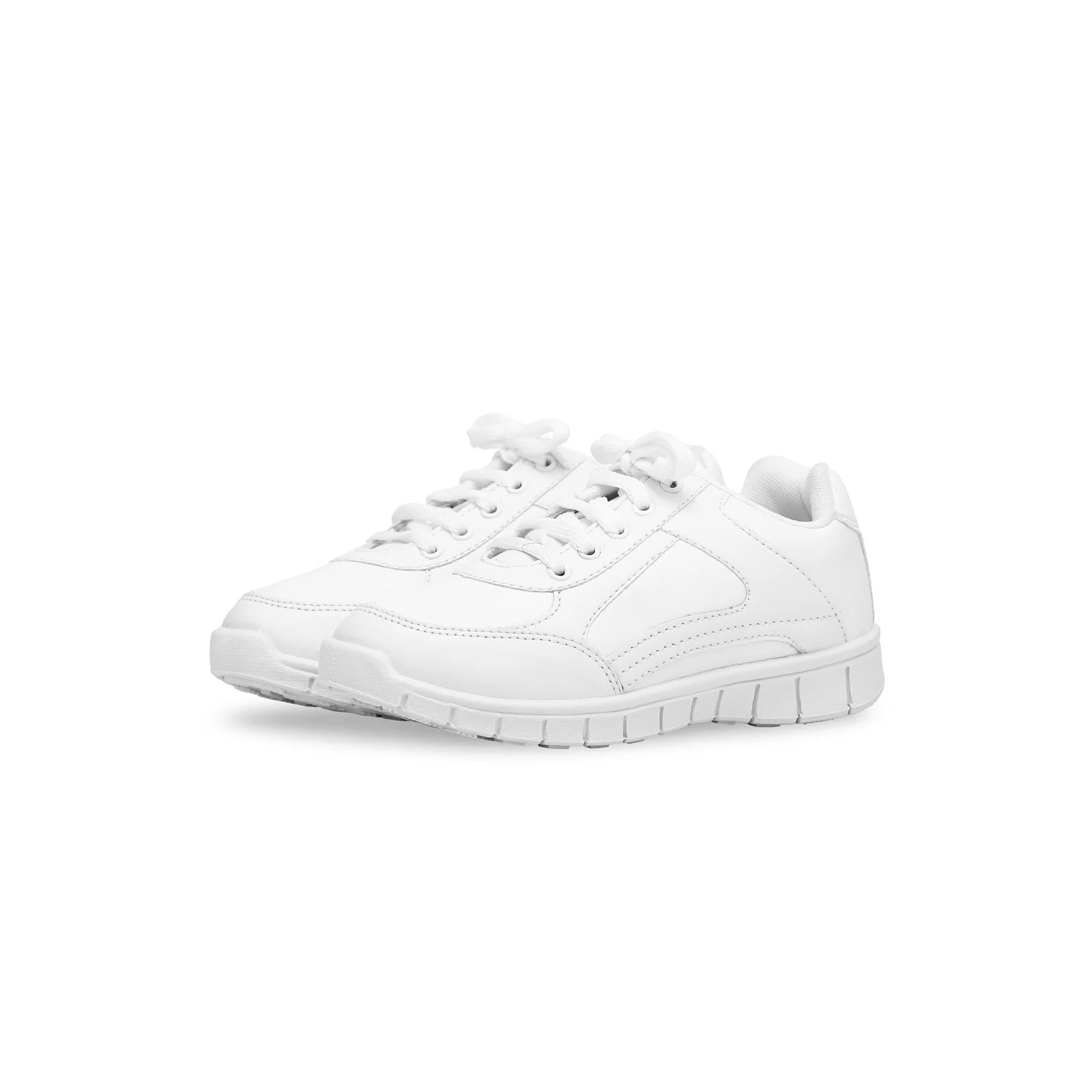 Girls White Sports School Shoes SK0057 - Image 3