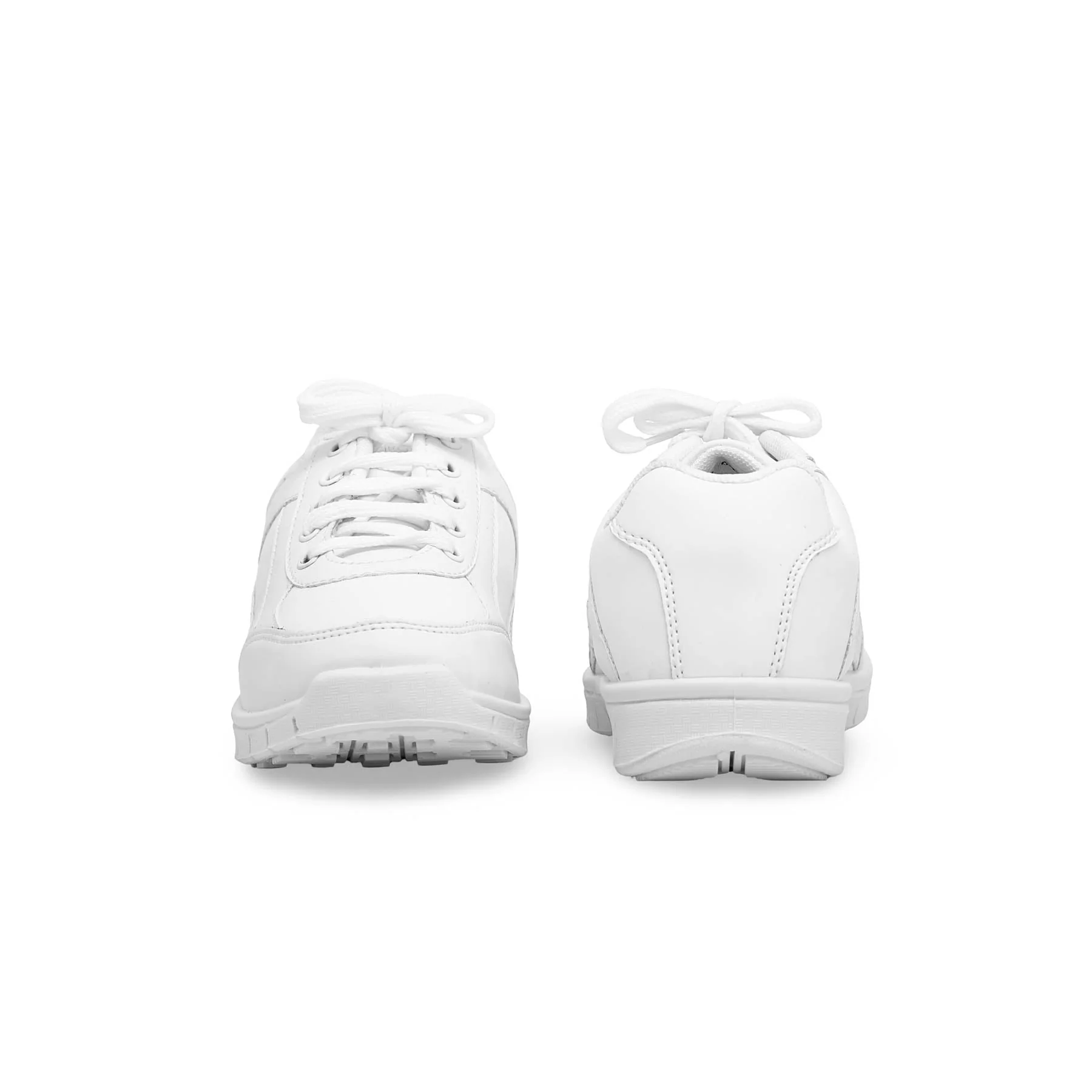 Girls White Sports School Shoes SK0057 - Image 4