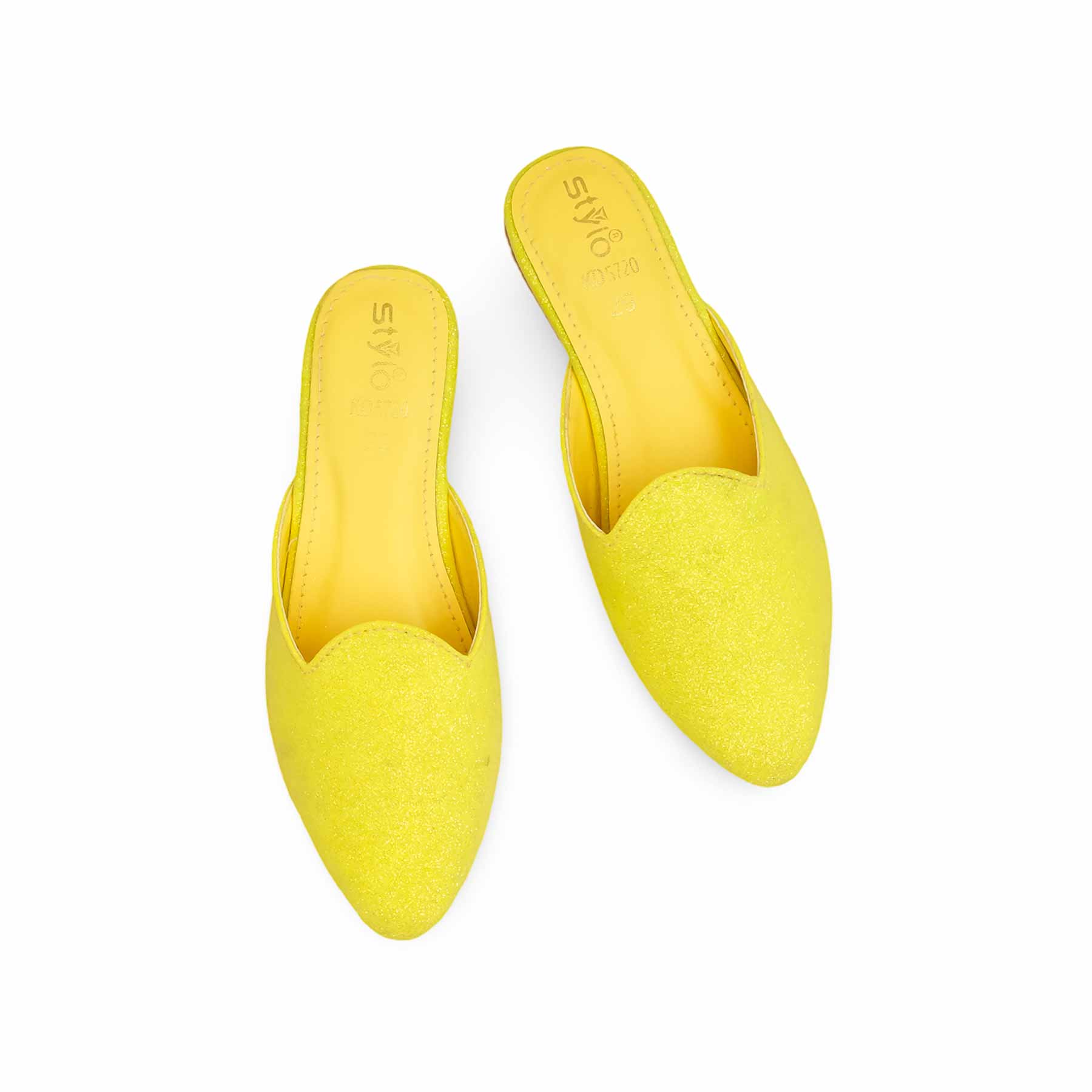 Girls  Yellow Casual Pumps KD5720 - Image 5