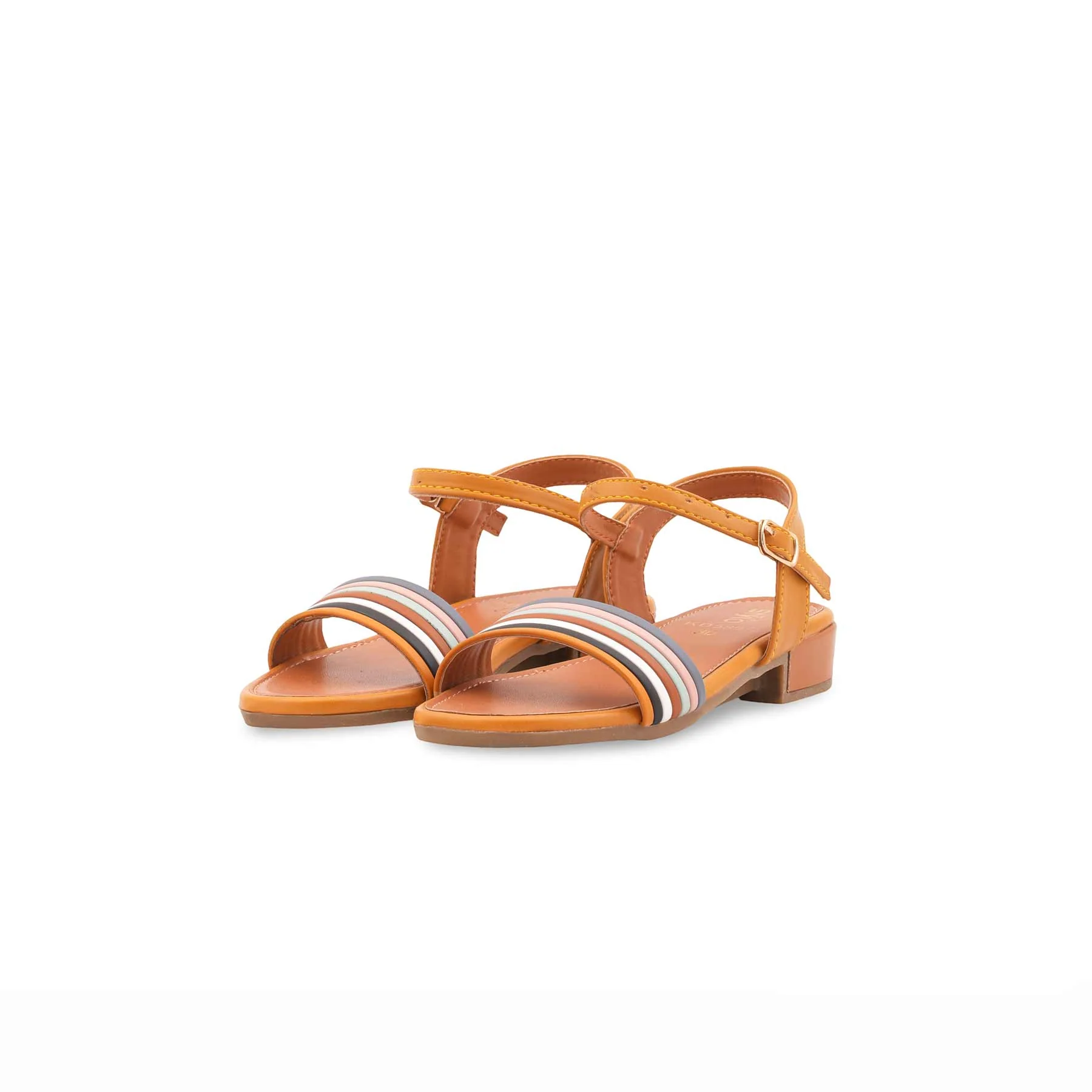 Girls Yellow Casual Sandal KD5897 - Image 3