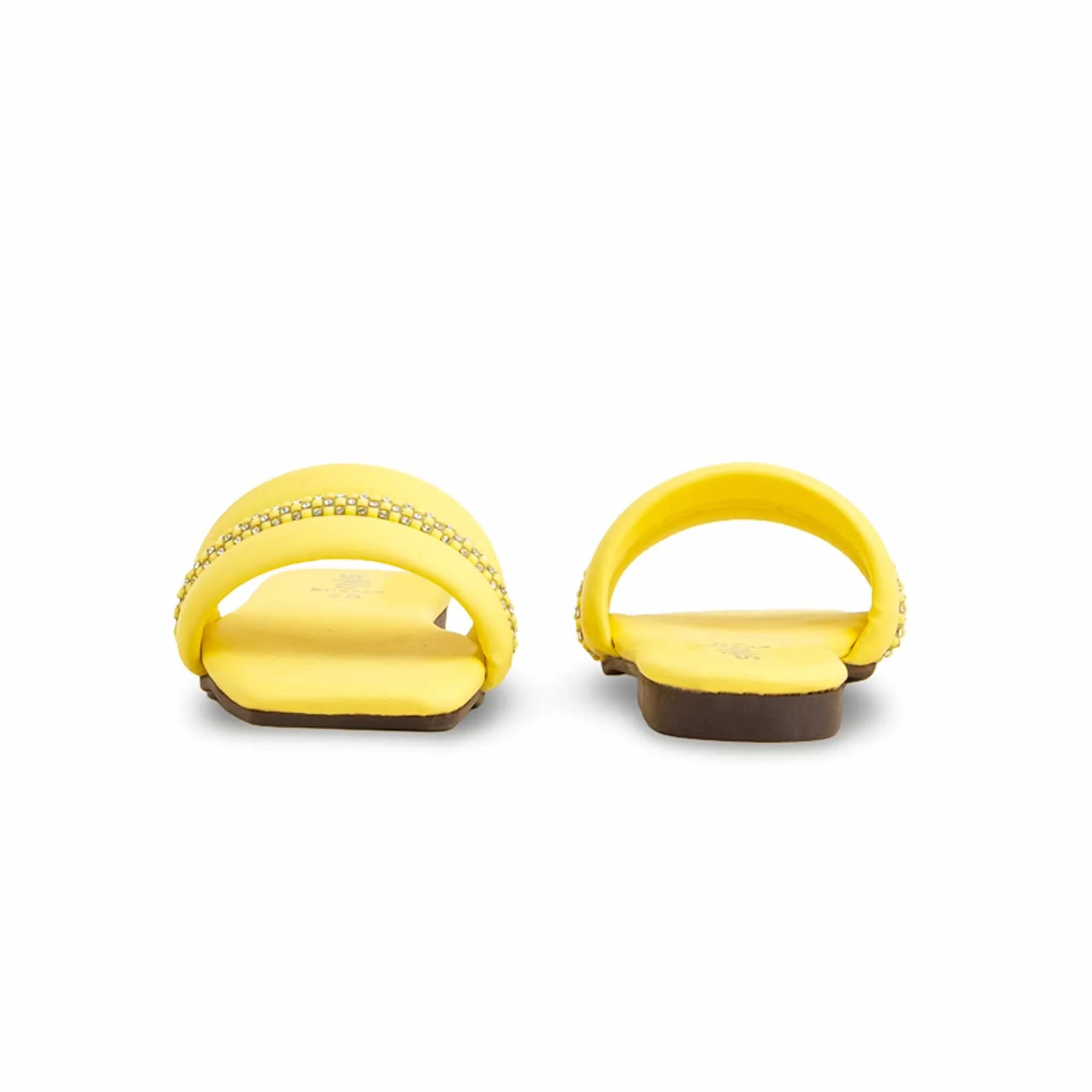 Girls Yellow Casual Slipper KD5526 - Image 4