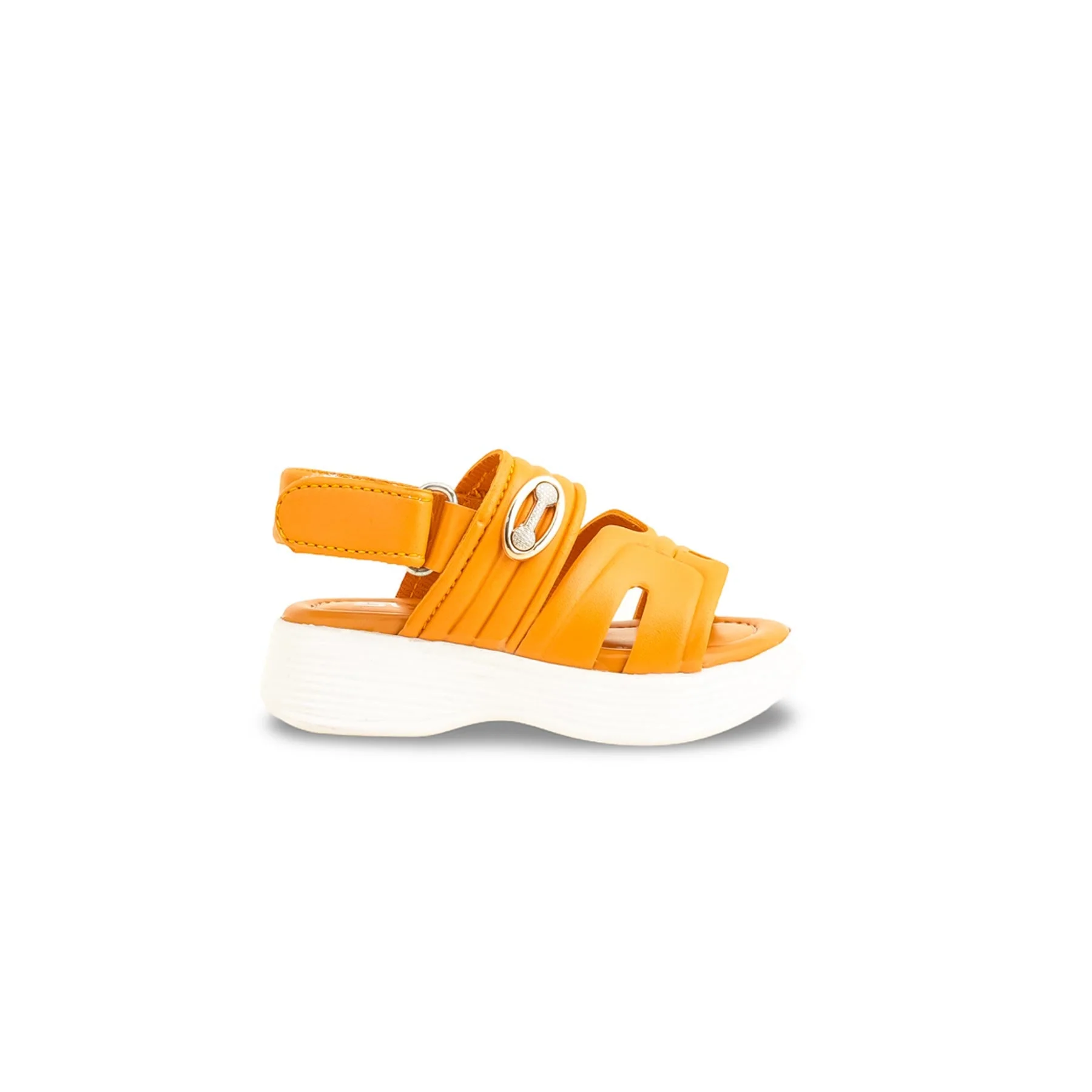 Girls Yellow Formal Sandal KD9932 - Image 2