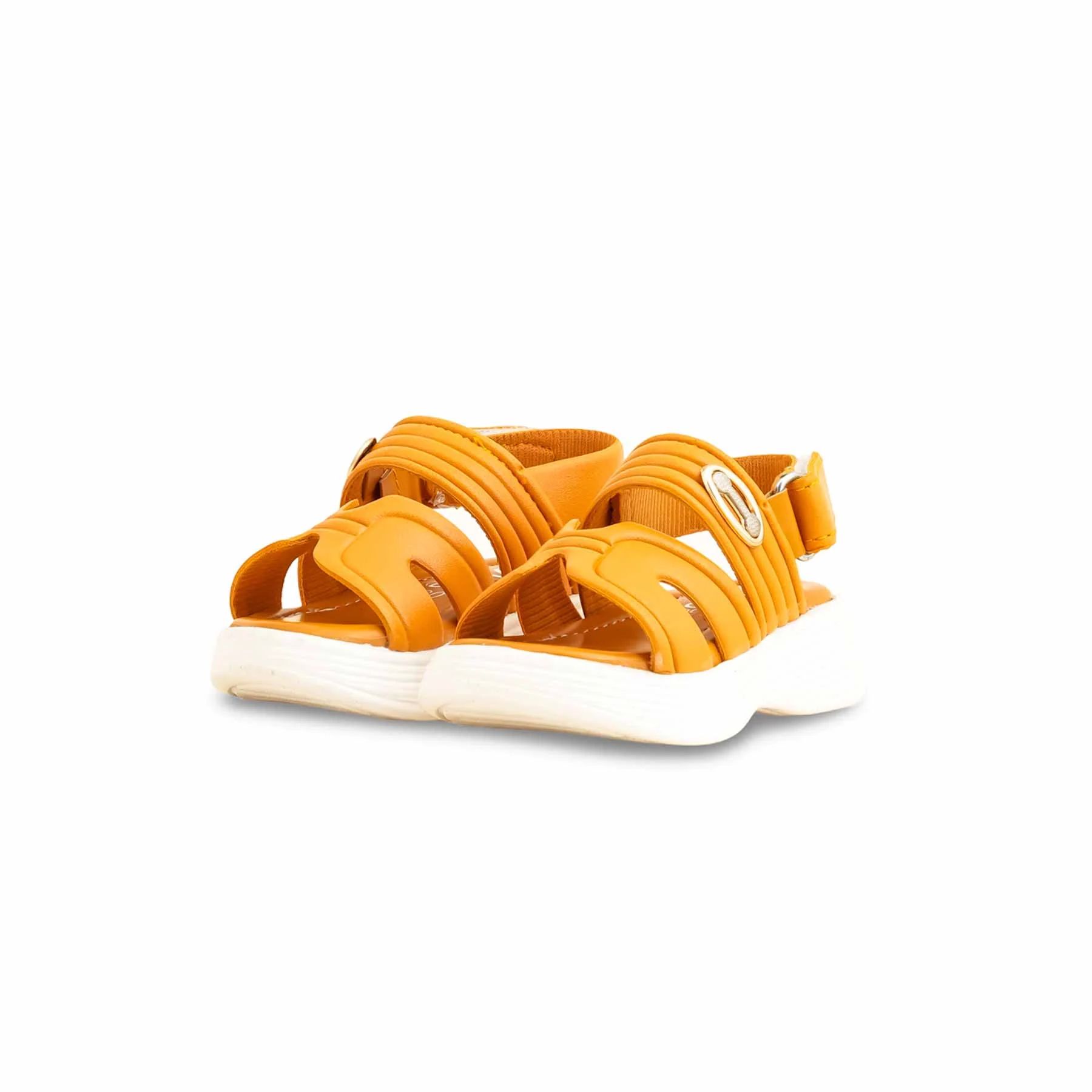 Girls Yellow Formal Sandal KD9932 - Image 3