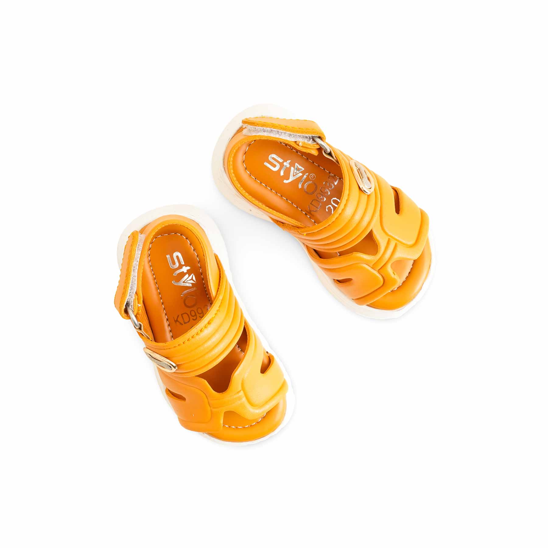 Girls Yellow Formal Sandal KD9932 - Image 5