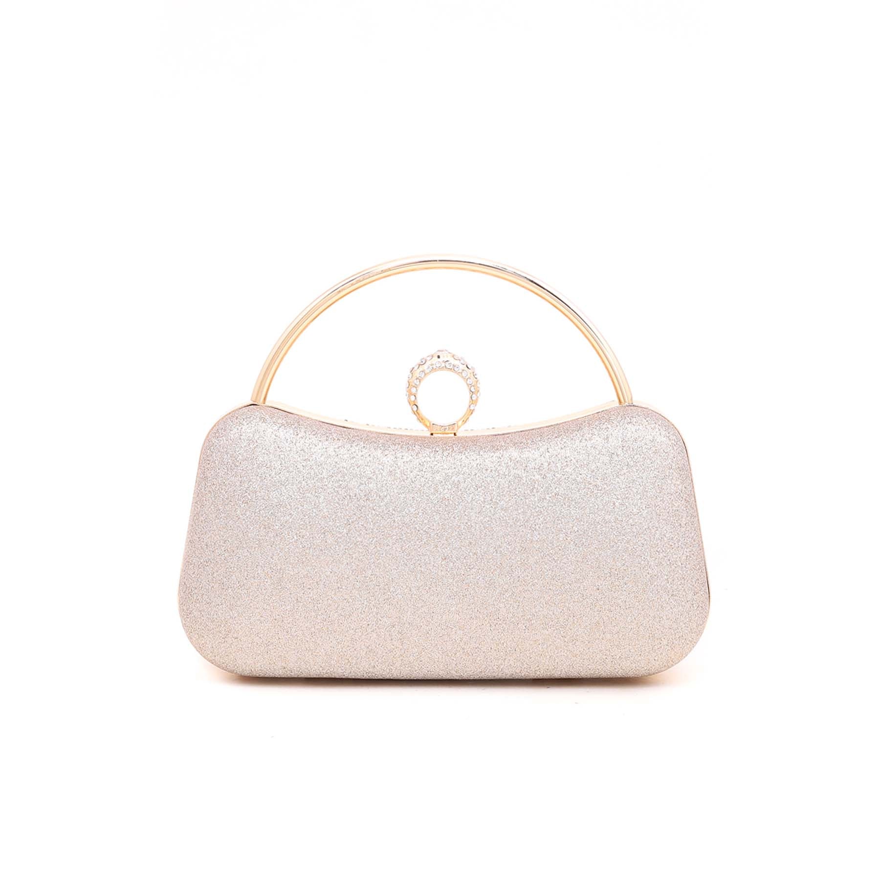 Golden Bridal Clutch P14998 - Image 3