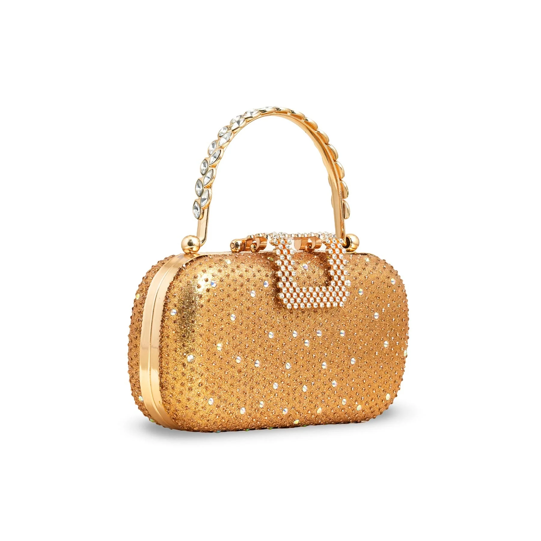 Golden Bridal Clutch P15386 - Image 3