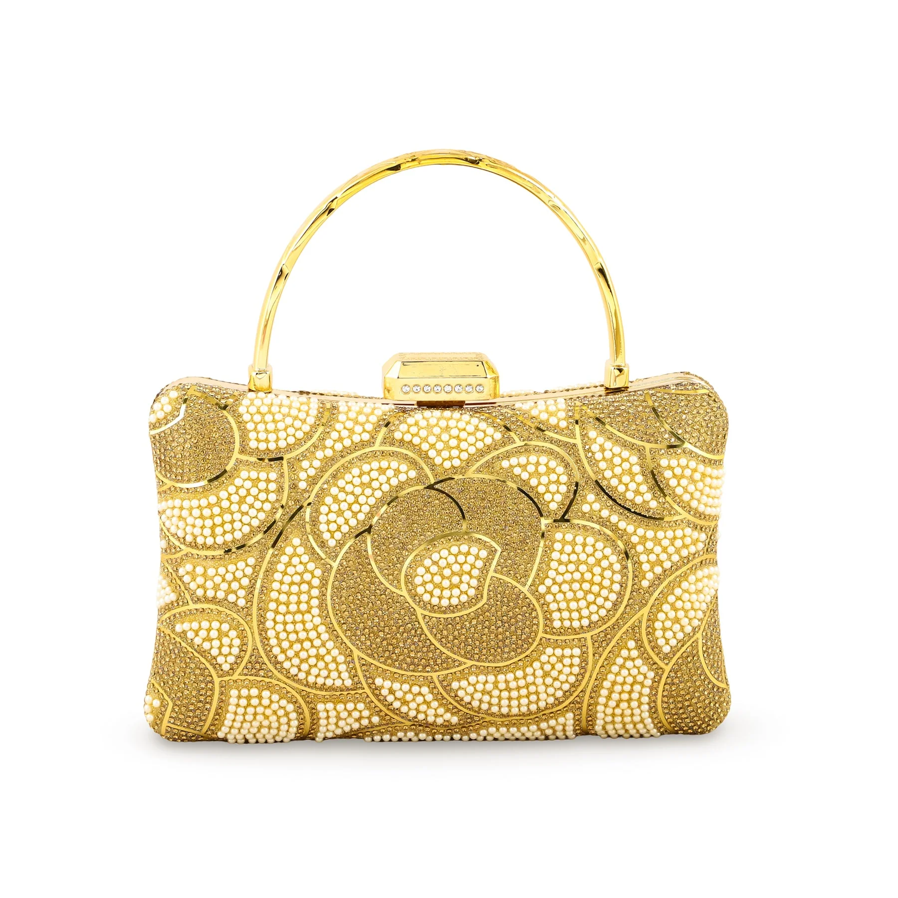 Golden Bridal Clutch p24254 - Image 2