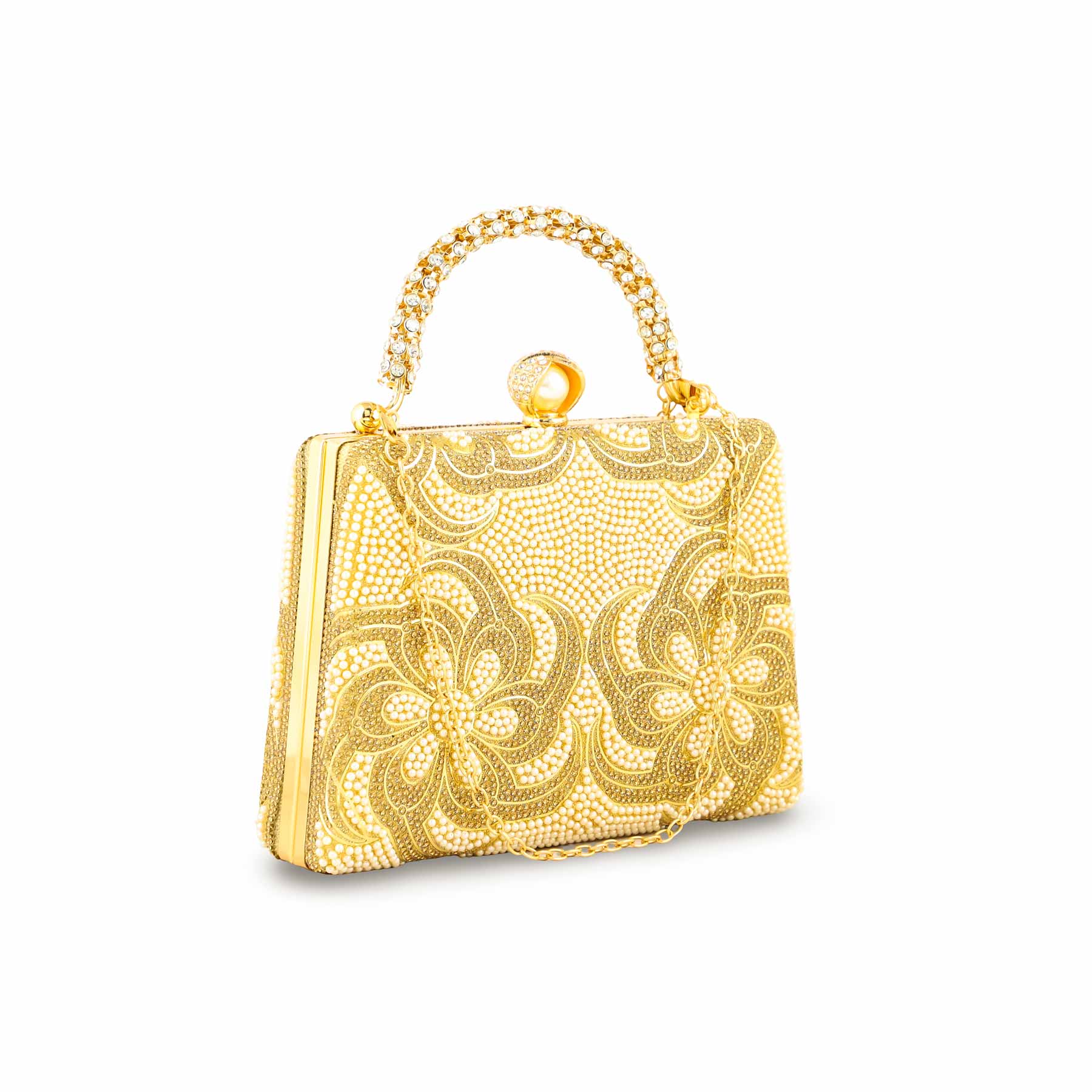 Golden Bridal Clutch p24255 - Image 2