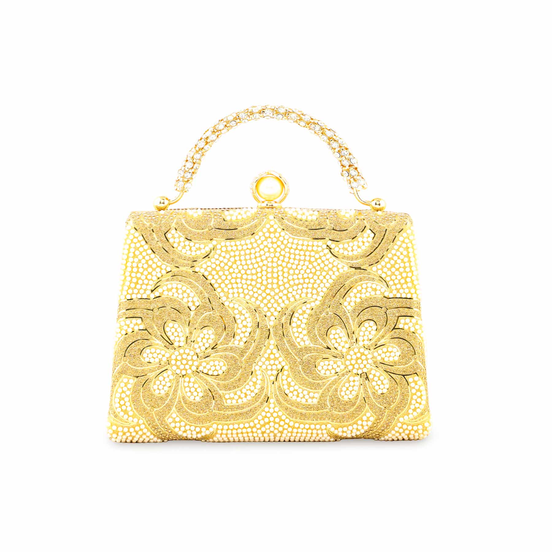 Golden Bridal Clutch p24255 - Image 3
