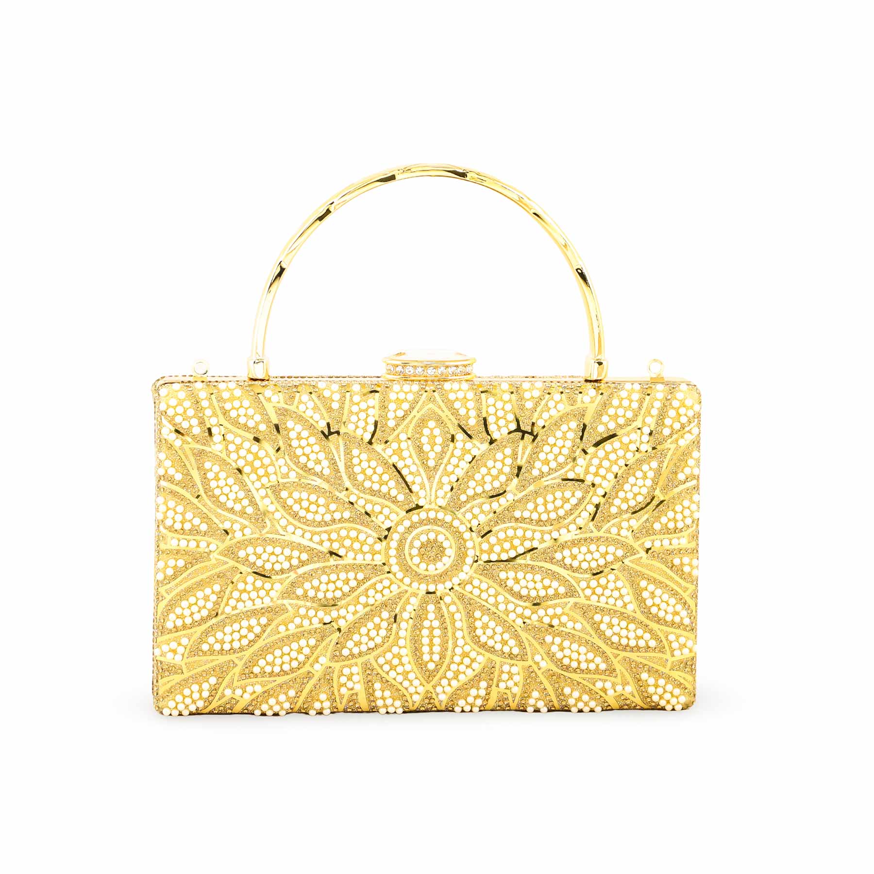 Golden Bridal Clutch p24257 - Image 2