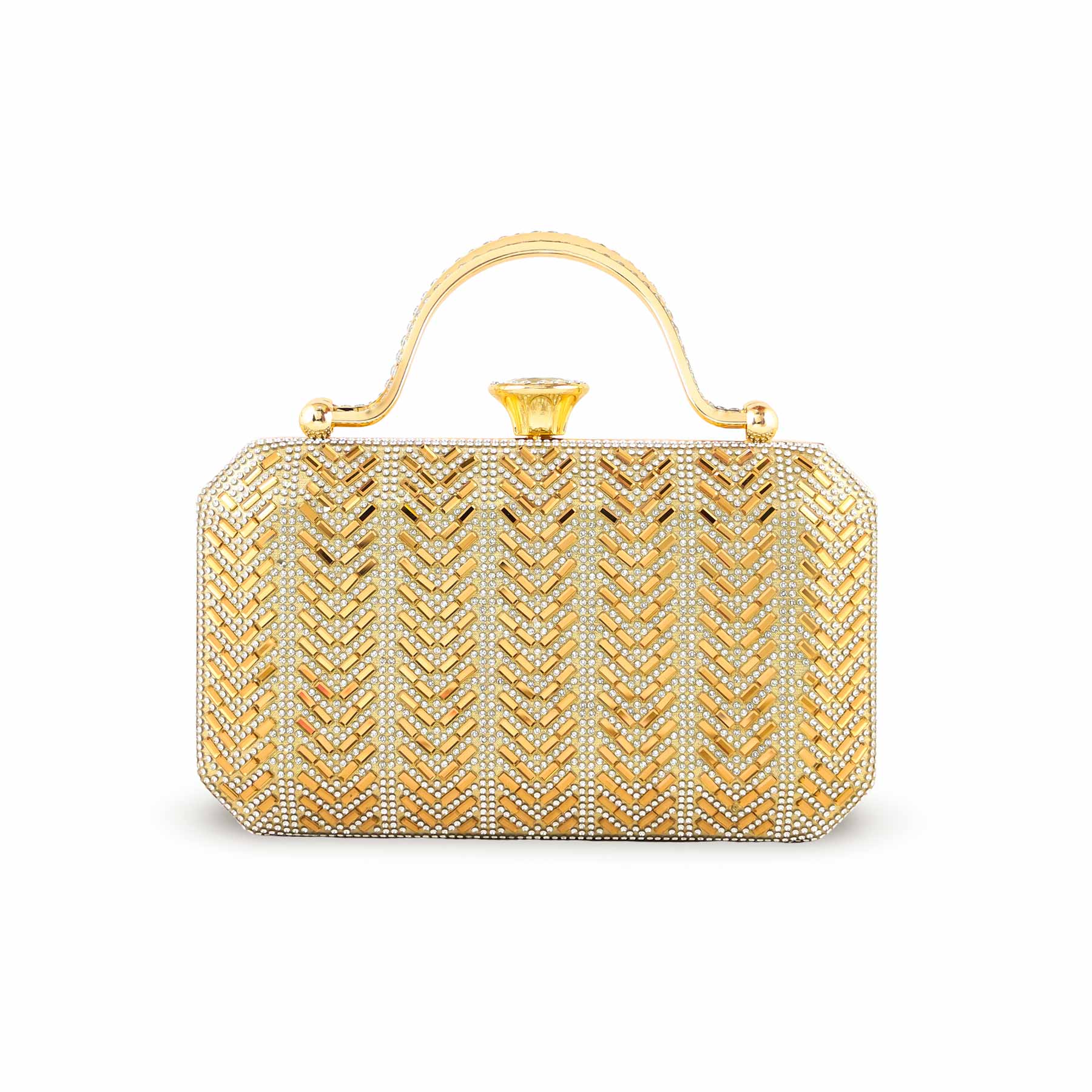 Golden Bridal Clutch p24258 - Image 2