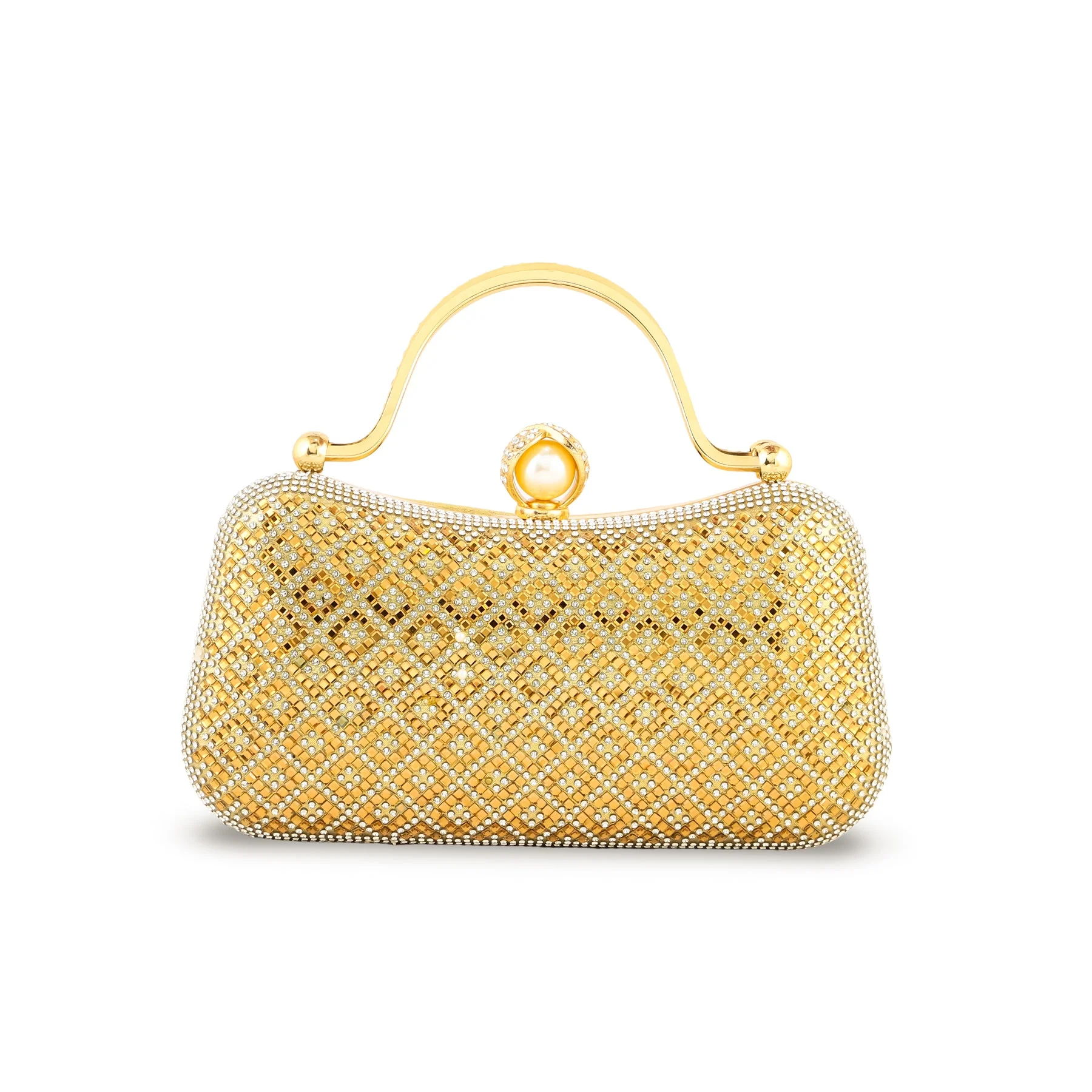 Golden Bridal Clutch p24263 - Image 2