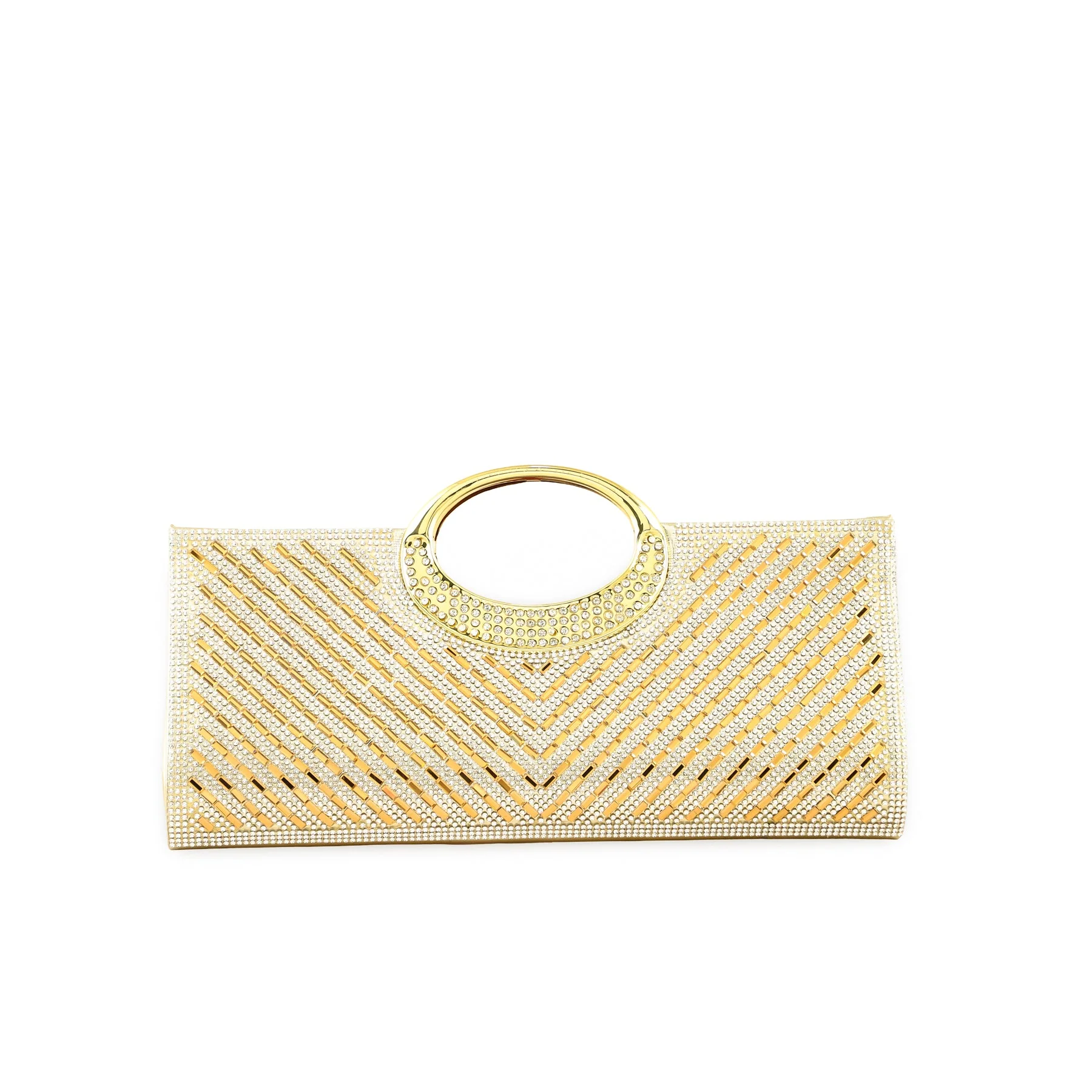 Golden Bridal Clutch p24266 - Image 2