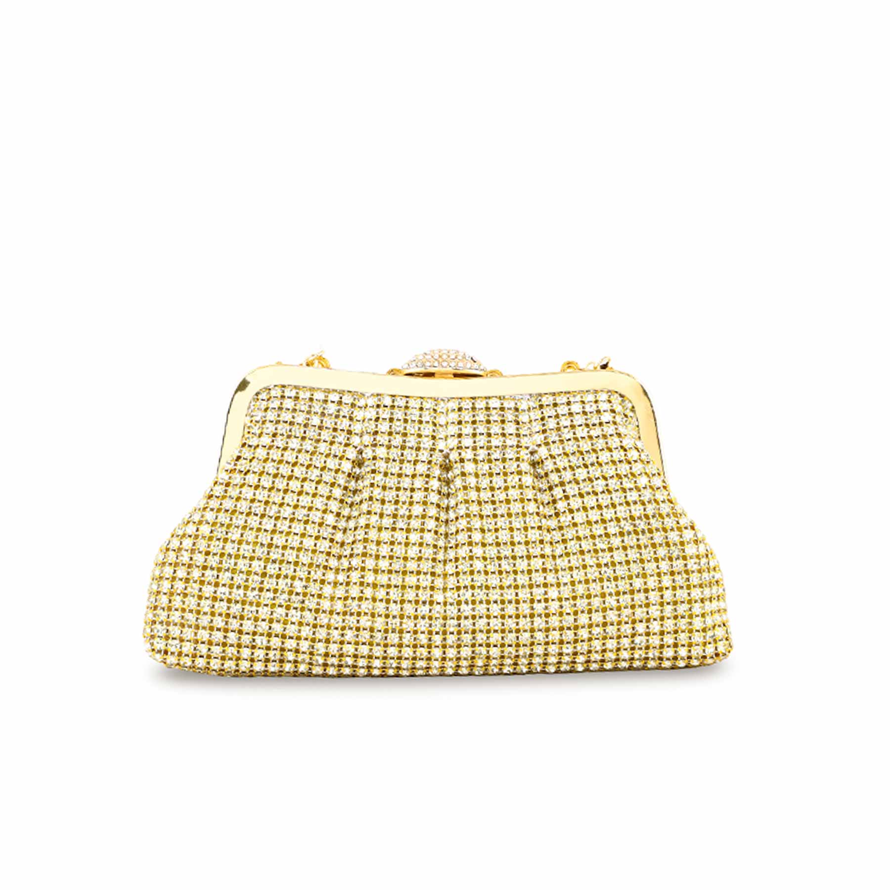 Golden Bridal Clutch p24269 - Image 3