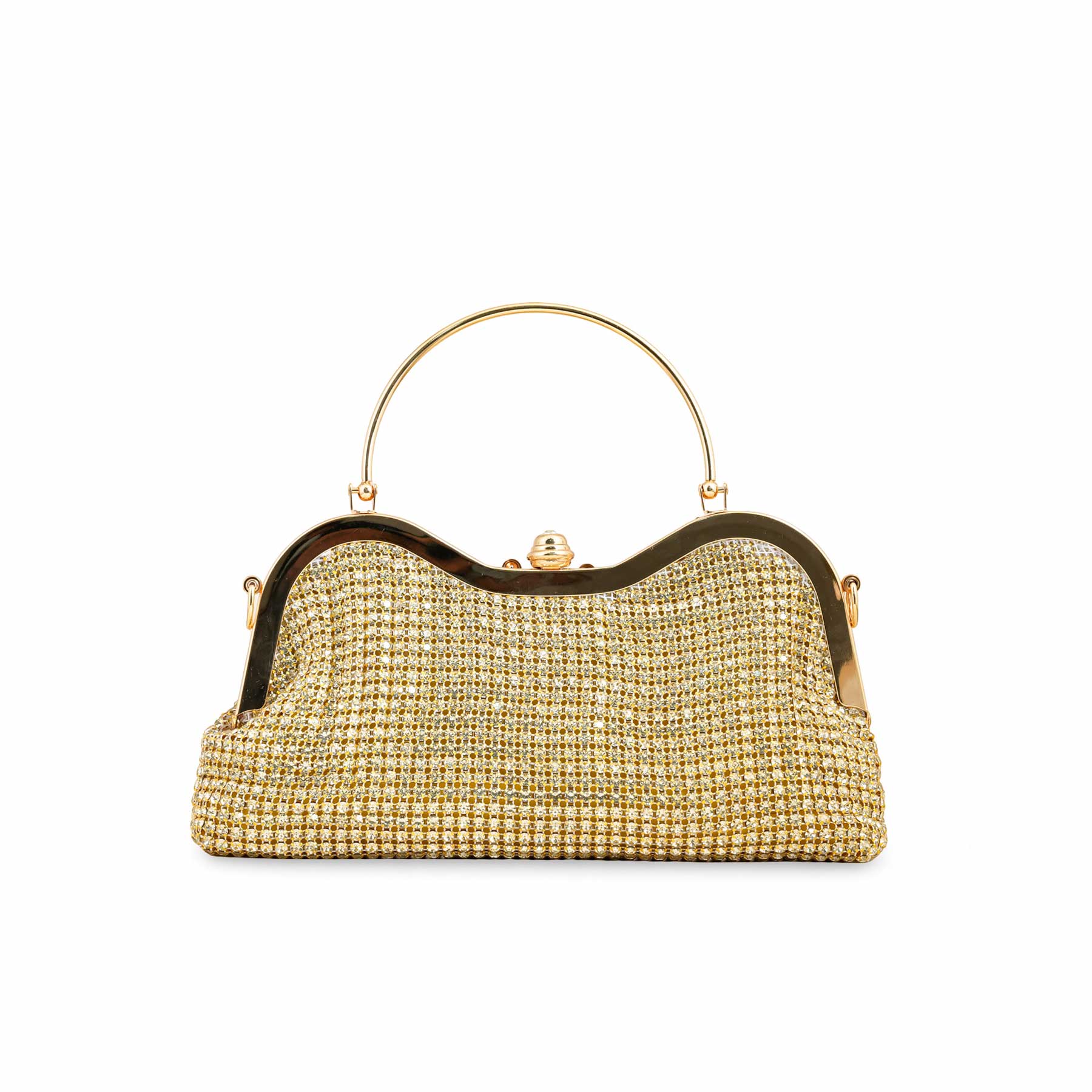 Golden Bridal Clutch p24294 - Image 4