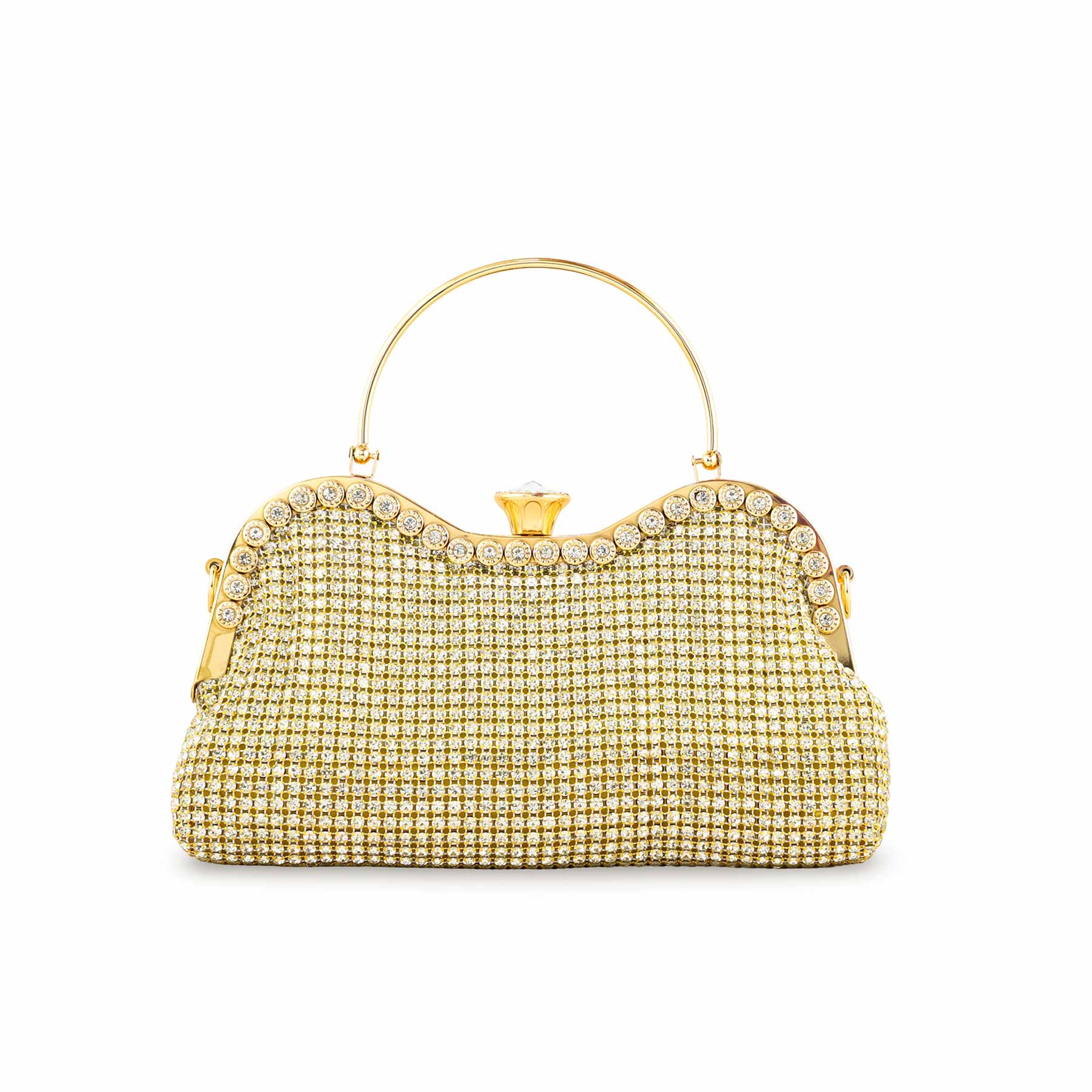 Golden Bridal Clutch P24295 - Image 2