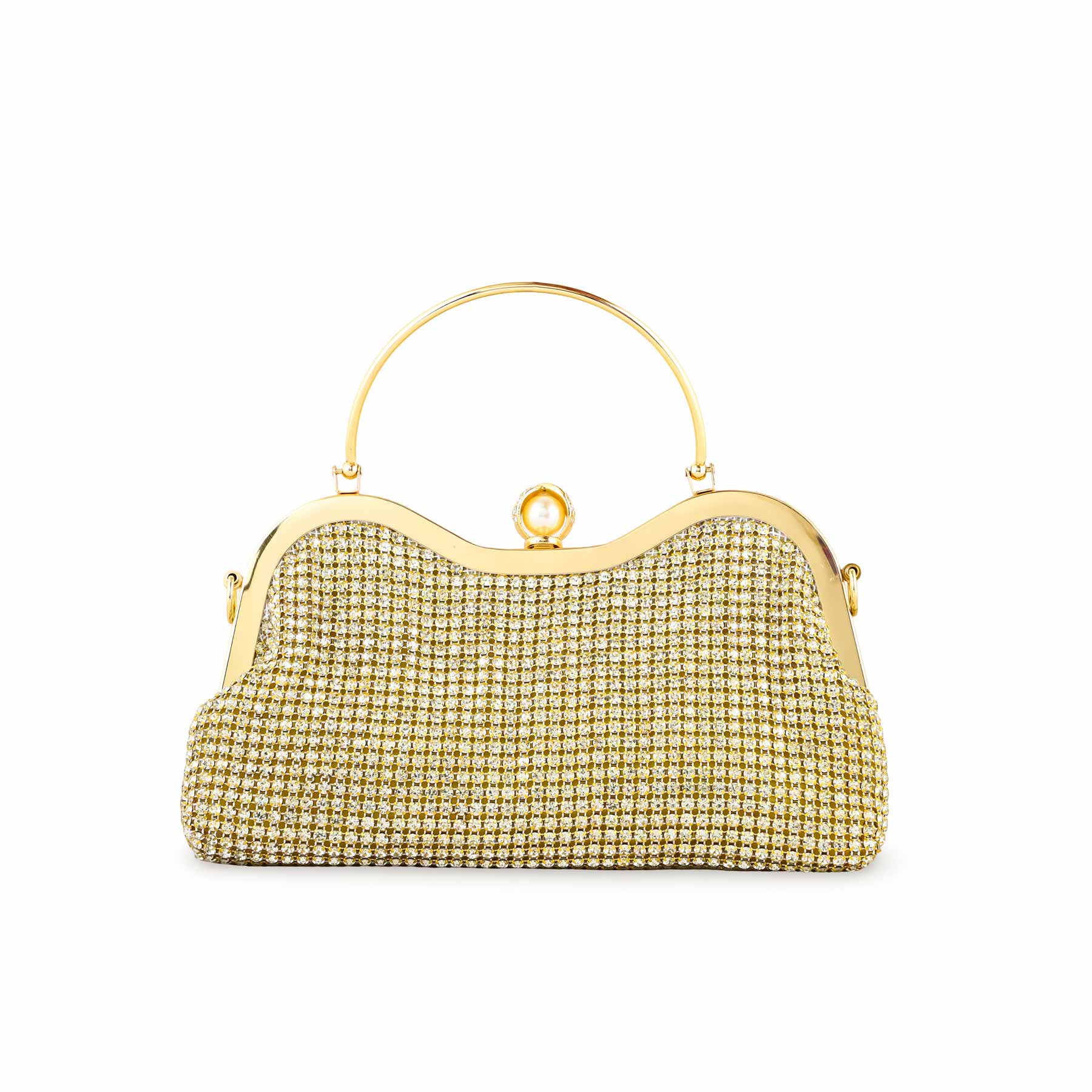 Golden Bridal Clutch P24298 - Image 2
