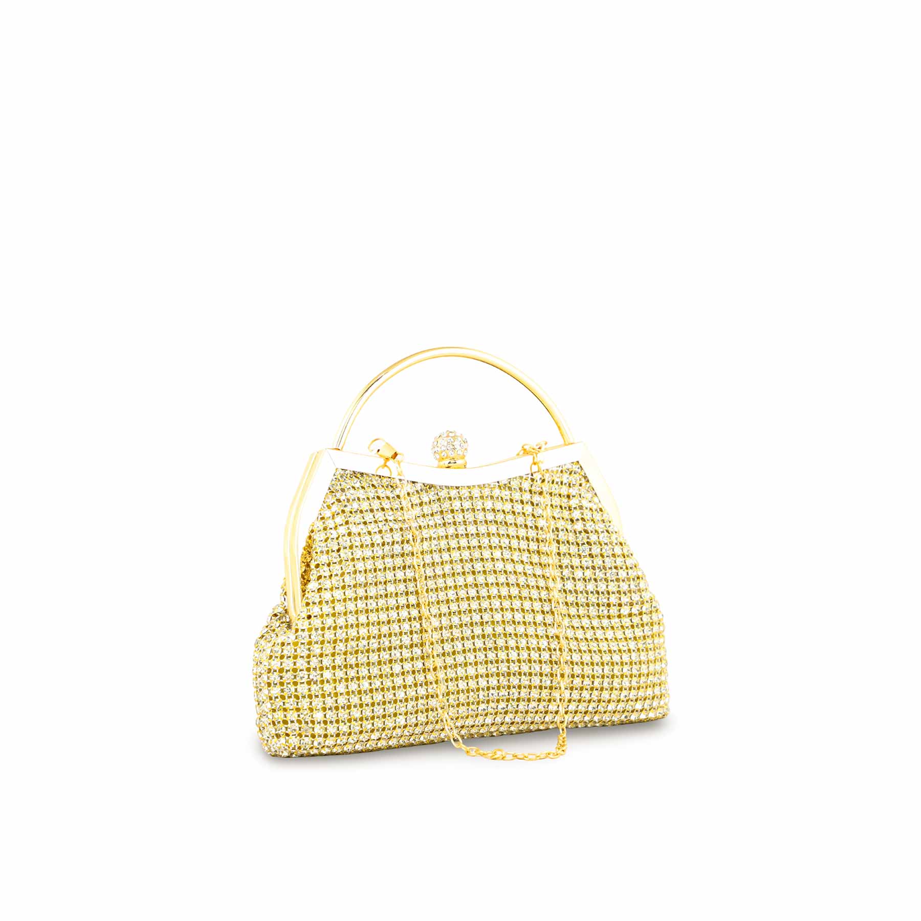 Golden Bridal Clutch P24315 - Image 3