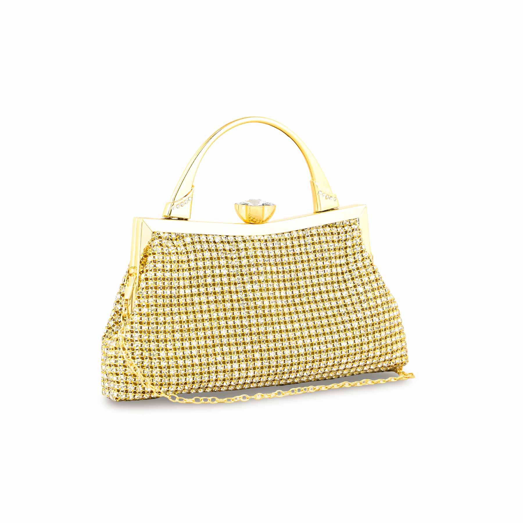 Golden Bridal Clutch P24317 - Image 3