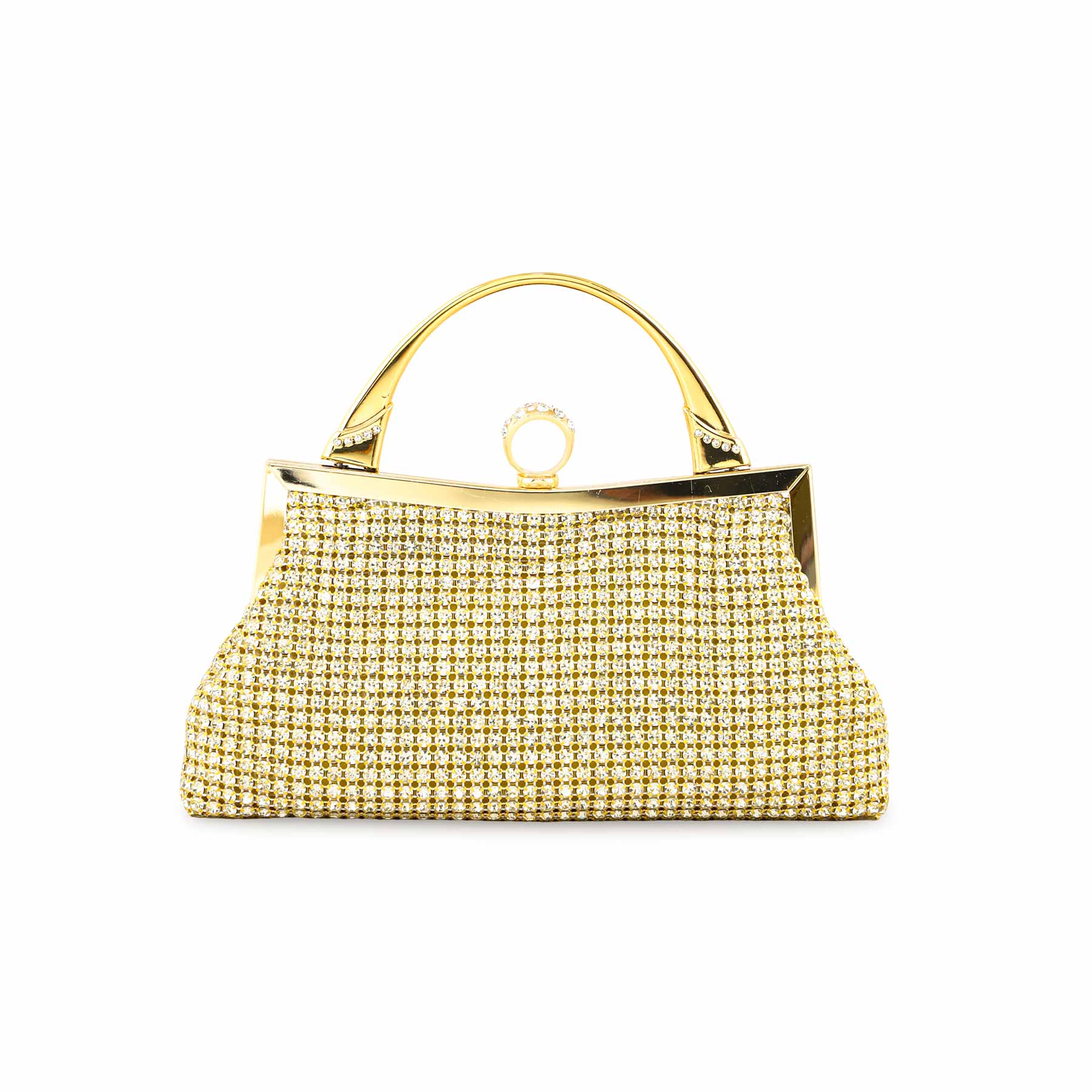 Golden Bridal Clutch P24318 - Image 2