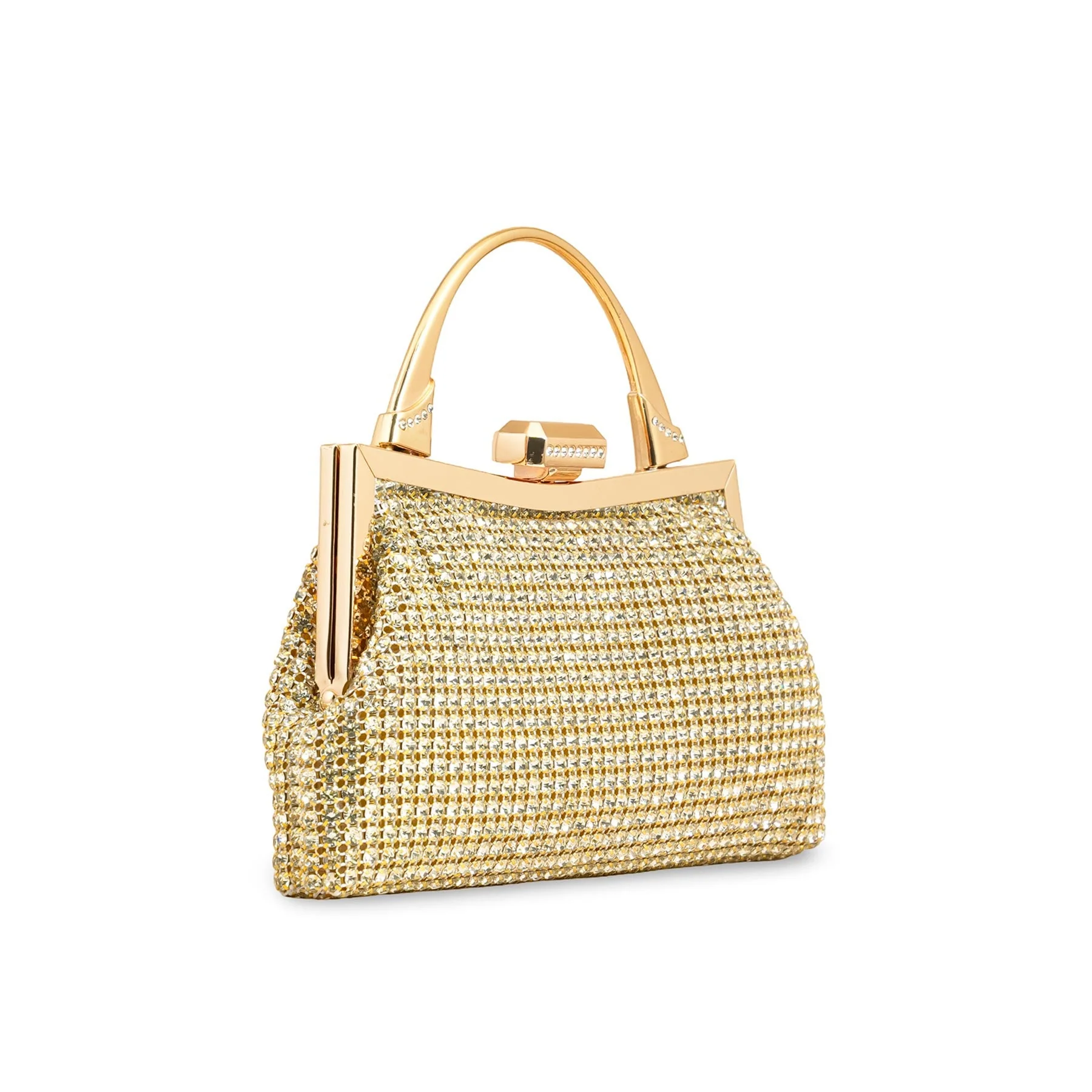 Golden Bridal Clutch p24320 - Image 3