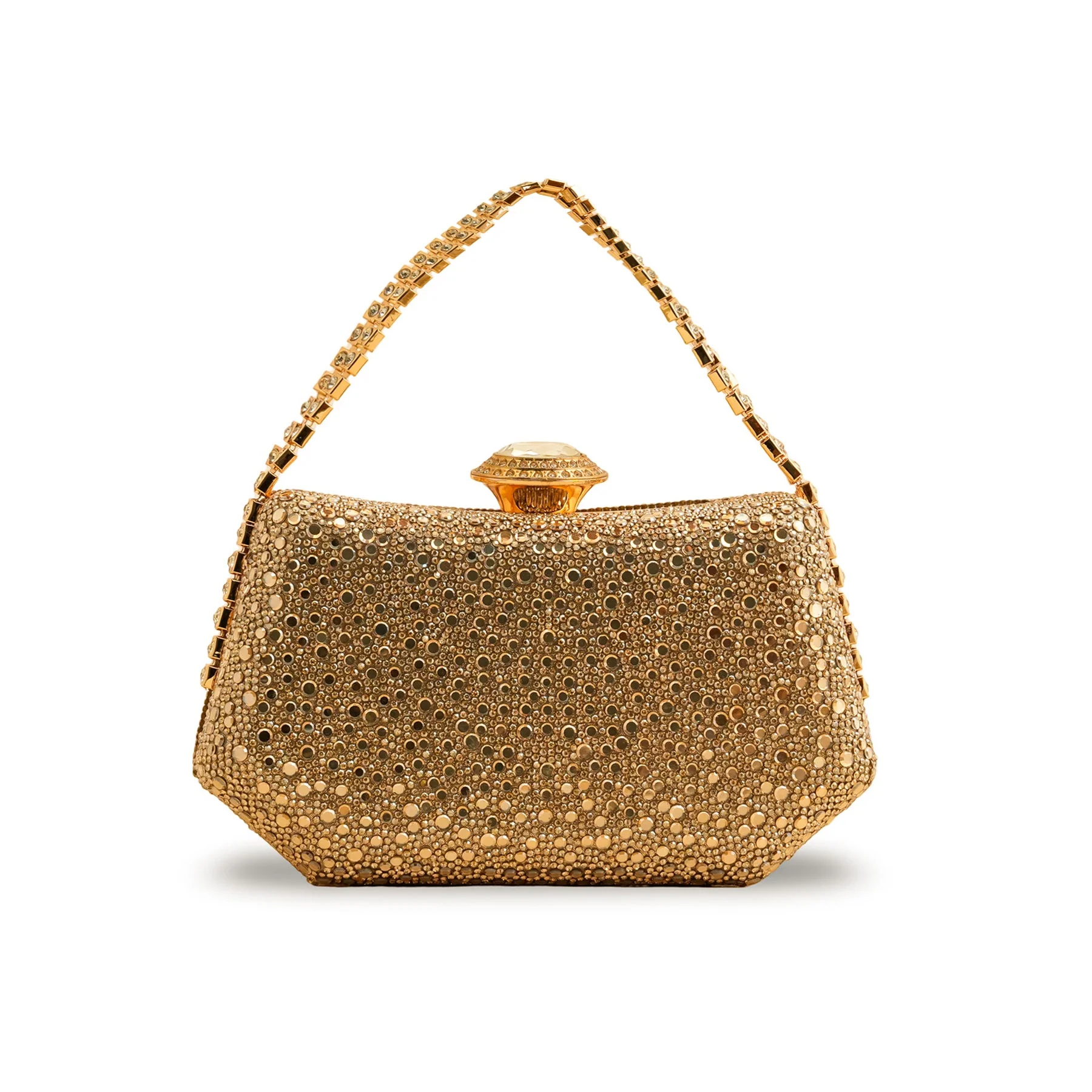Golden Bridal Clutch P24338 - Image 4