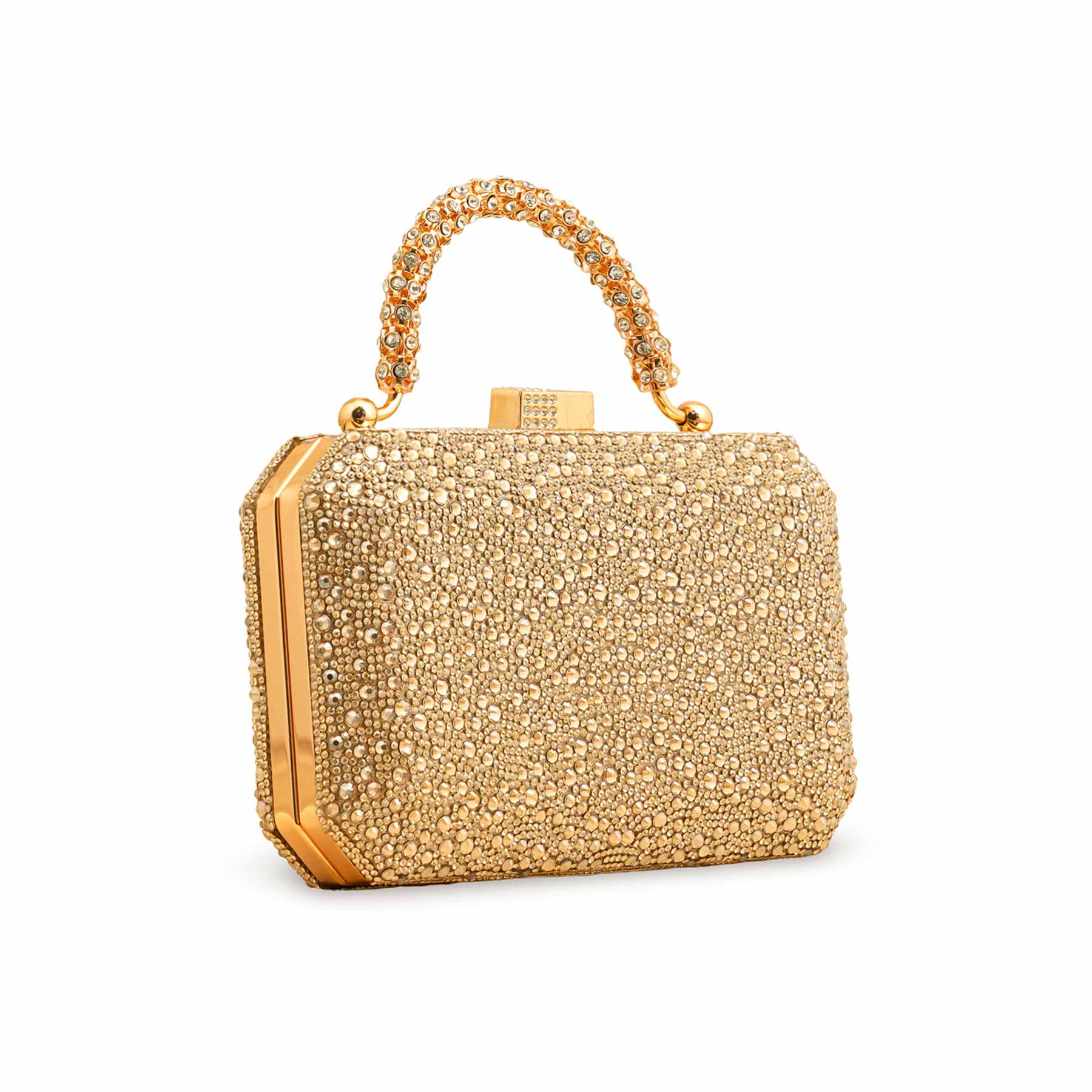 Golden Bridal Clutch P24341 - Image 2