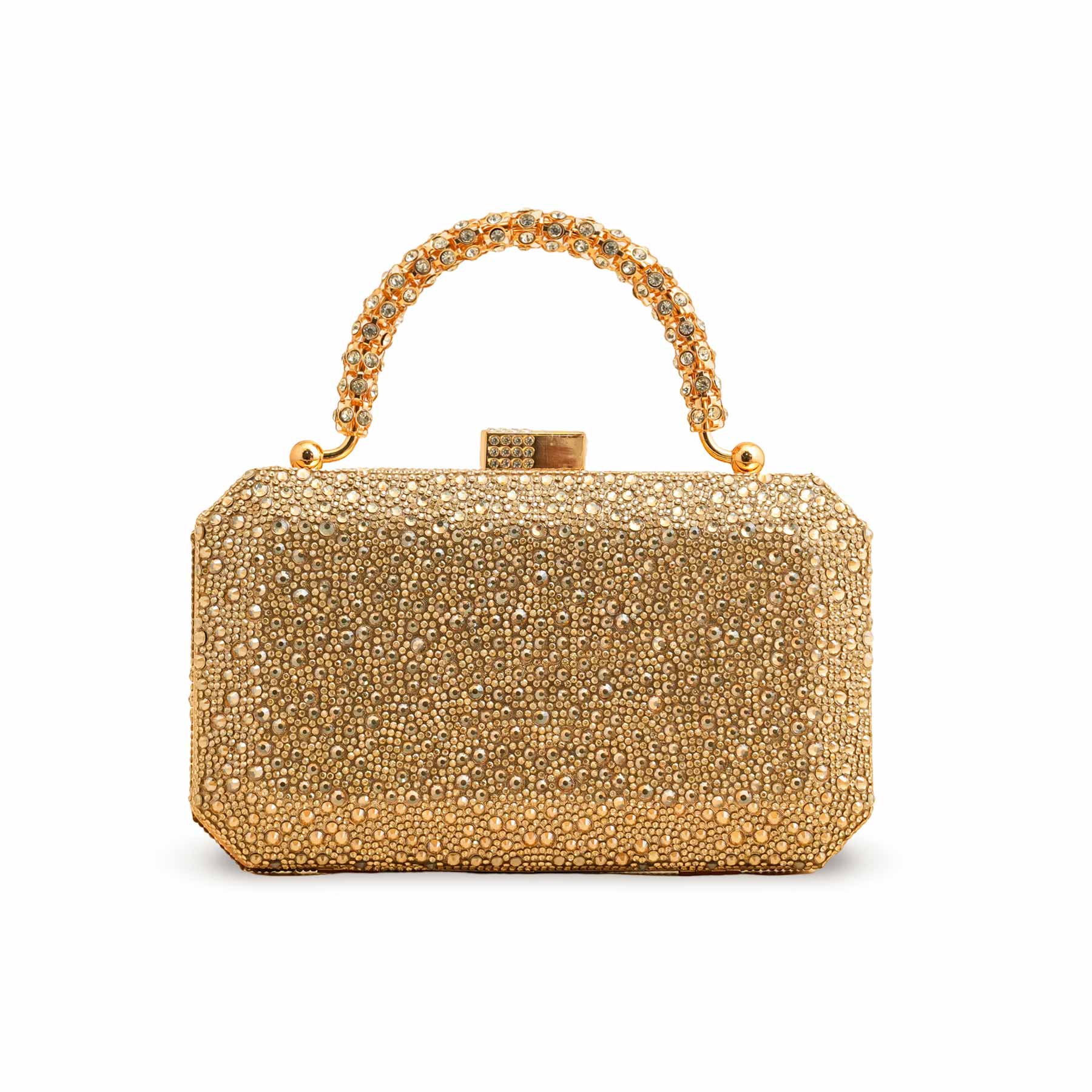 Golden Bridal Clutch P24341 - Image 3