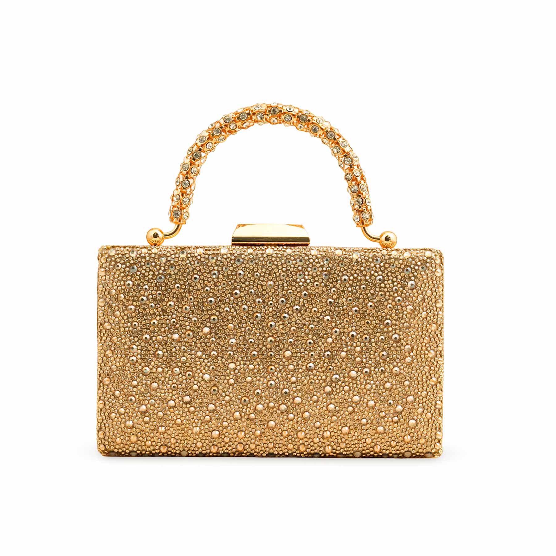 Golden Bridal Clutch P24342 - Image 2
