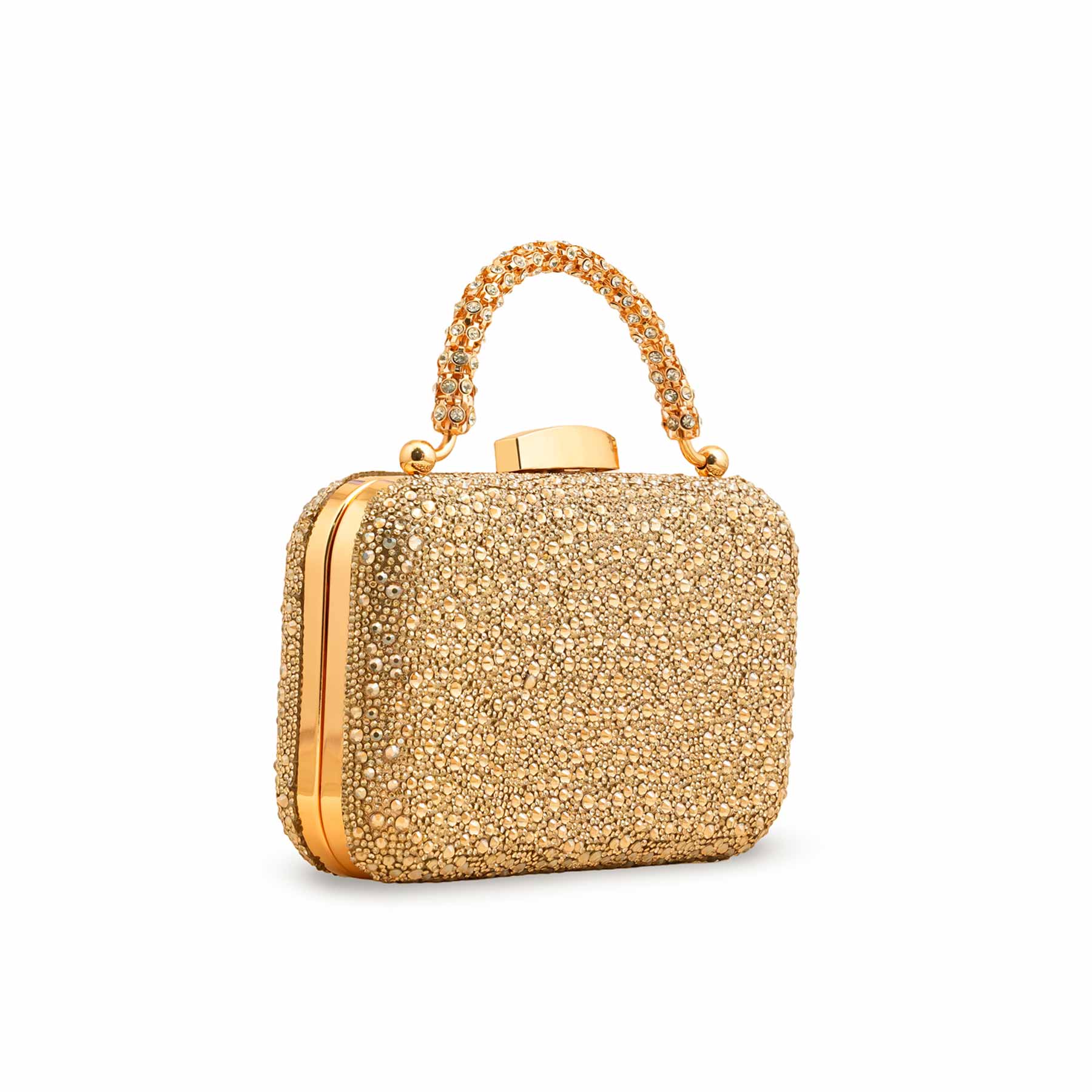 Golden Bridal Clutch P24343 - Image 3