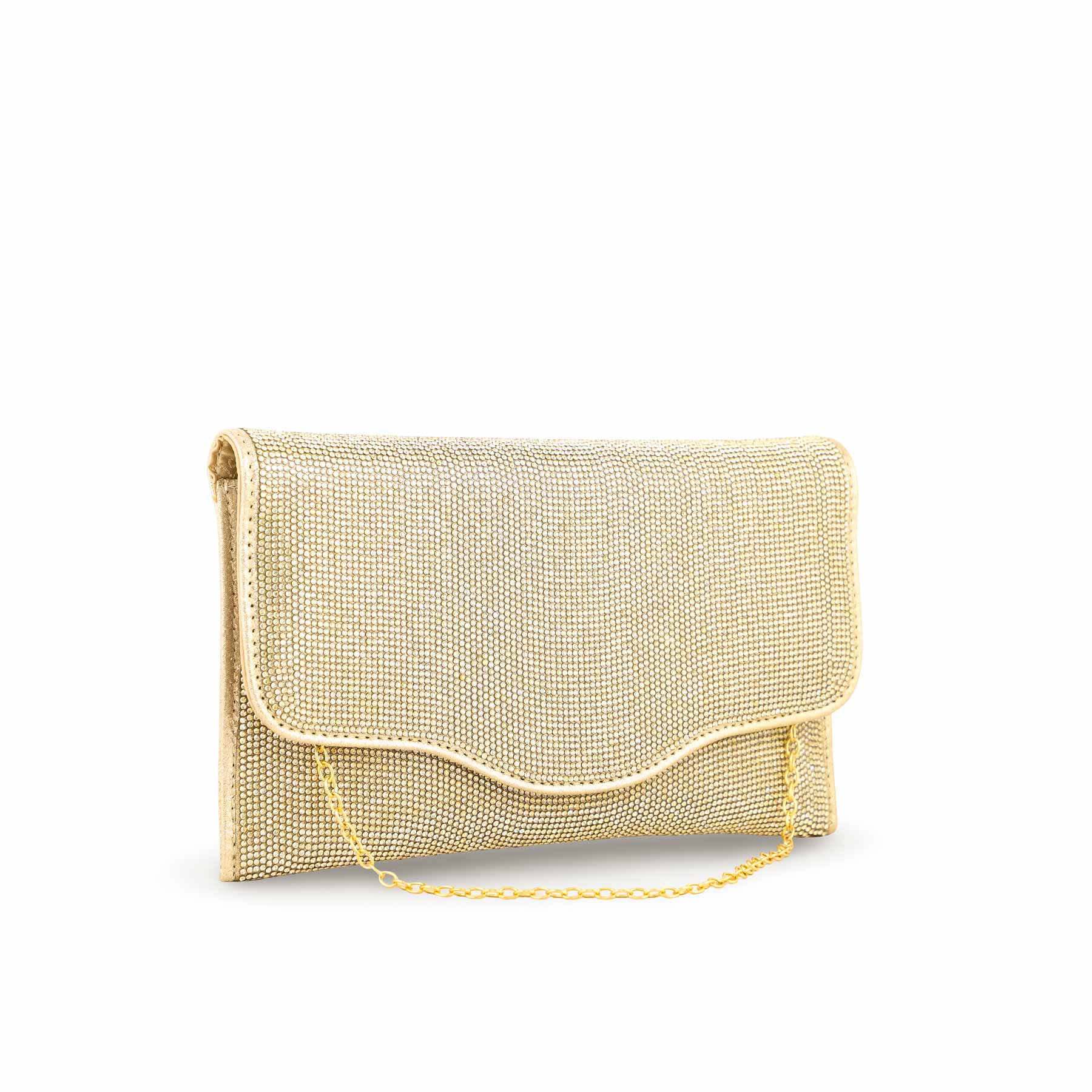 Golden Bridal Clutch P24347 - Image 3