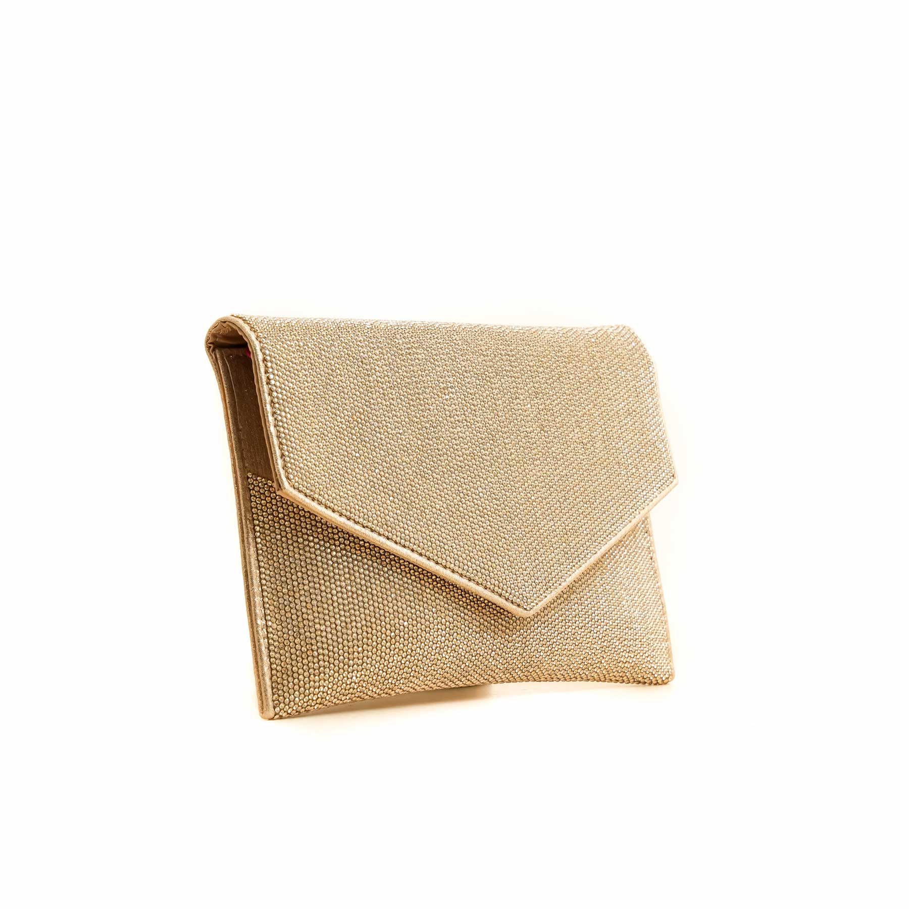 Golden Bridal Clutch P24348 - Image 3