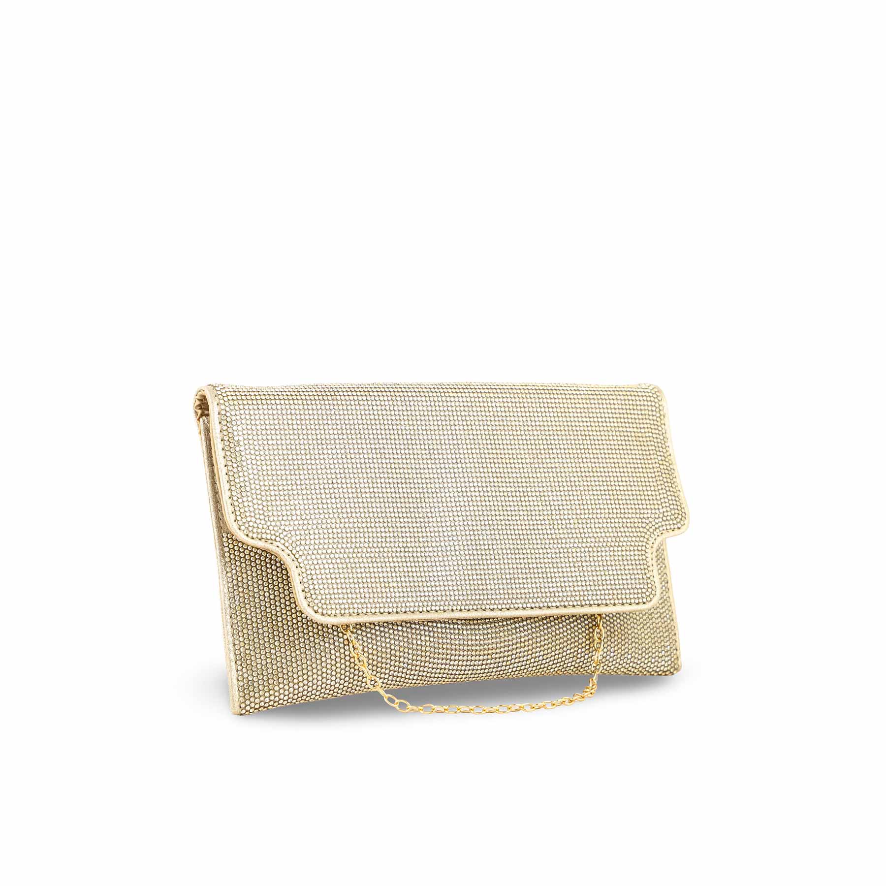 Golden Bridal Clutch P24351 - Image 3