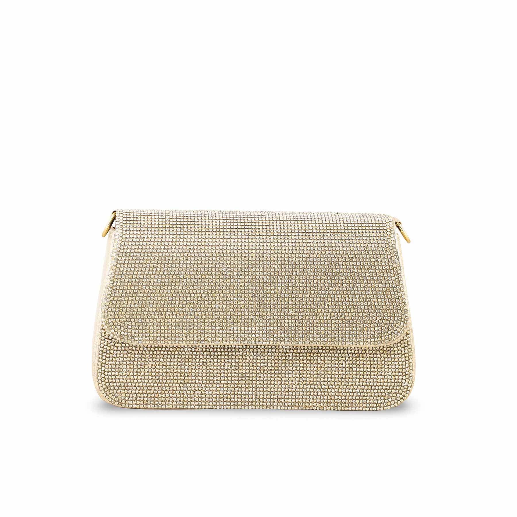 Golden Bridal Clutch P24368 - Image 2