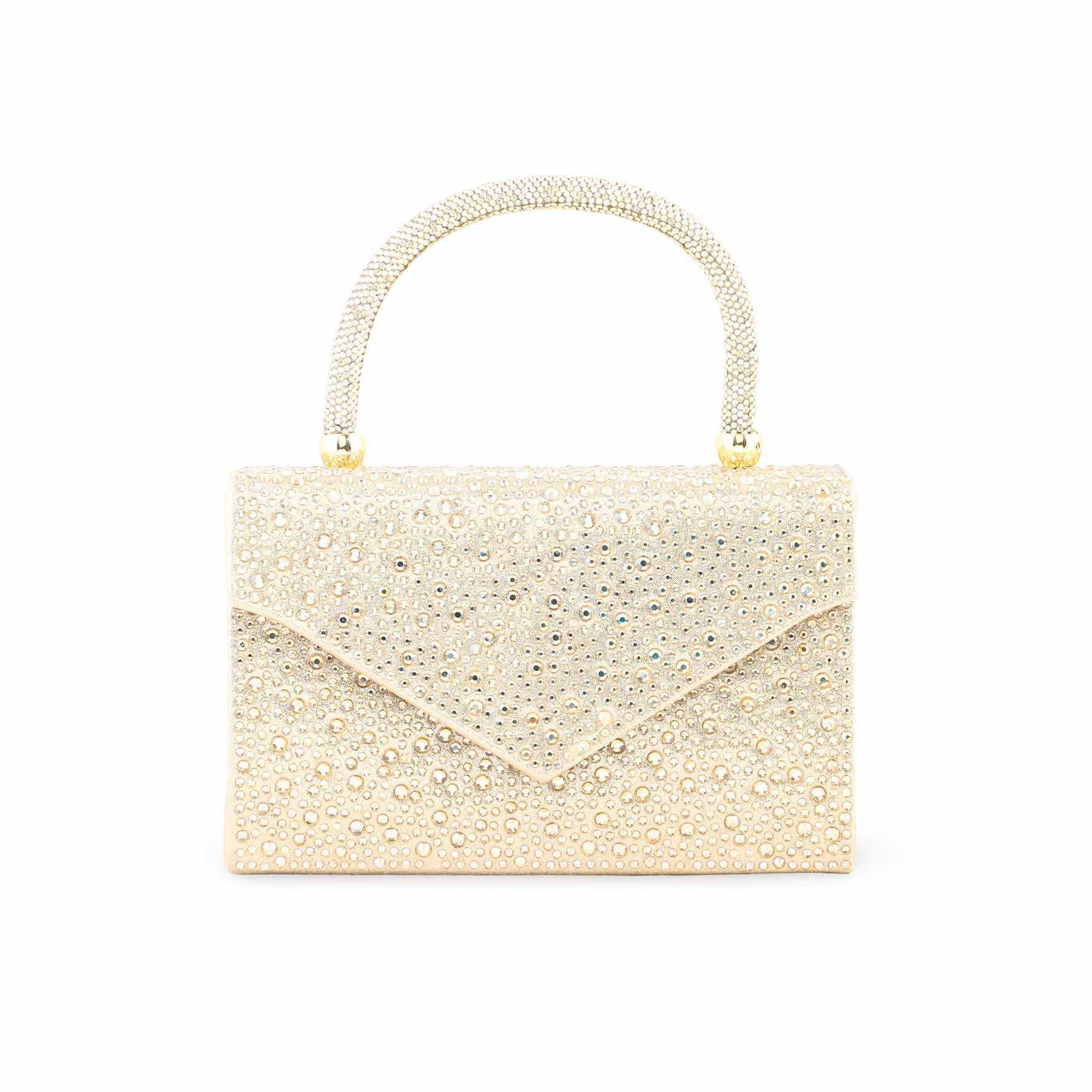 Golden Bridal Clutch P24370 - Image 2